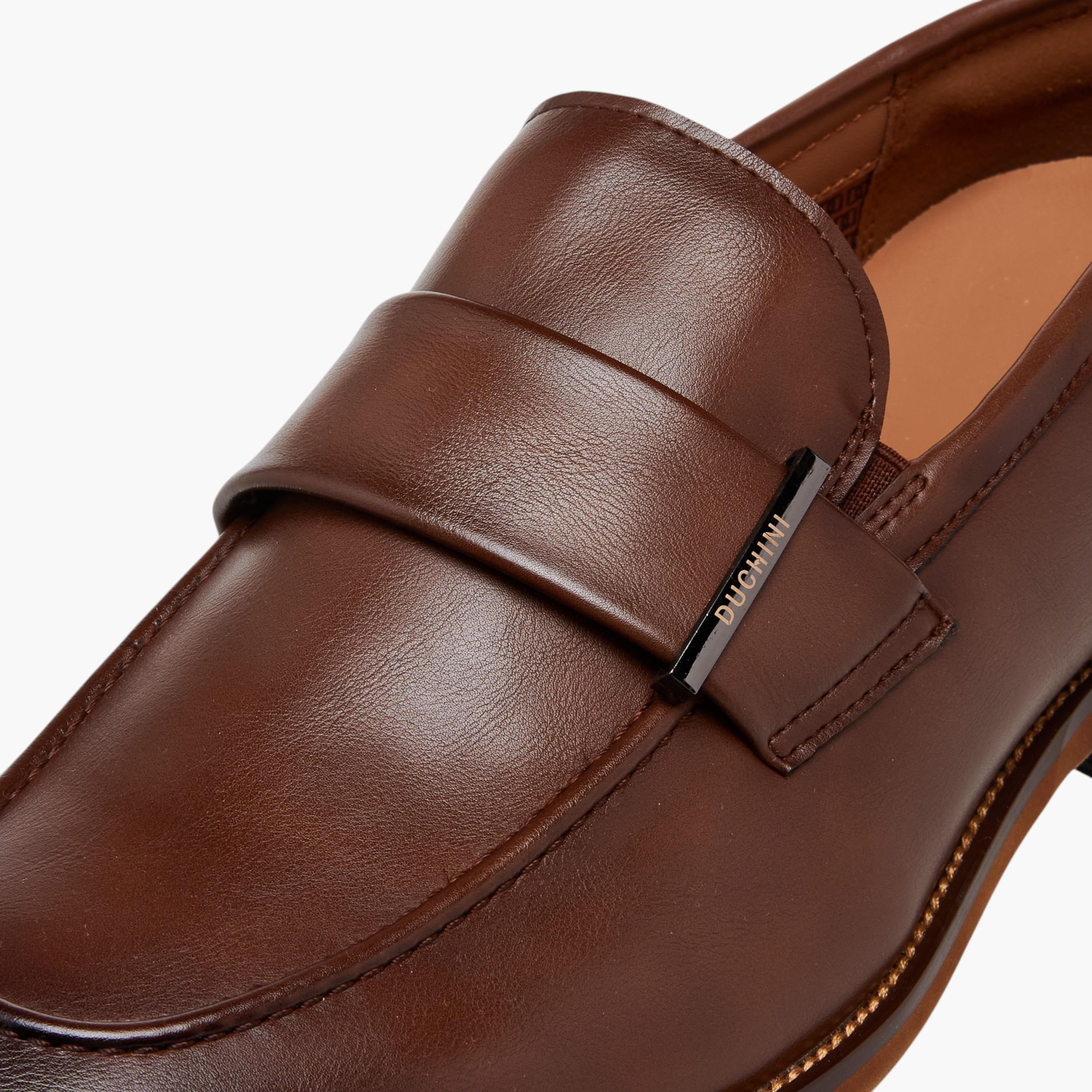 Duchini Men Slip-On Leather Loafers-men-shoes-loafersandmoccasins-image-4