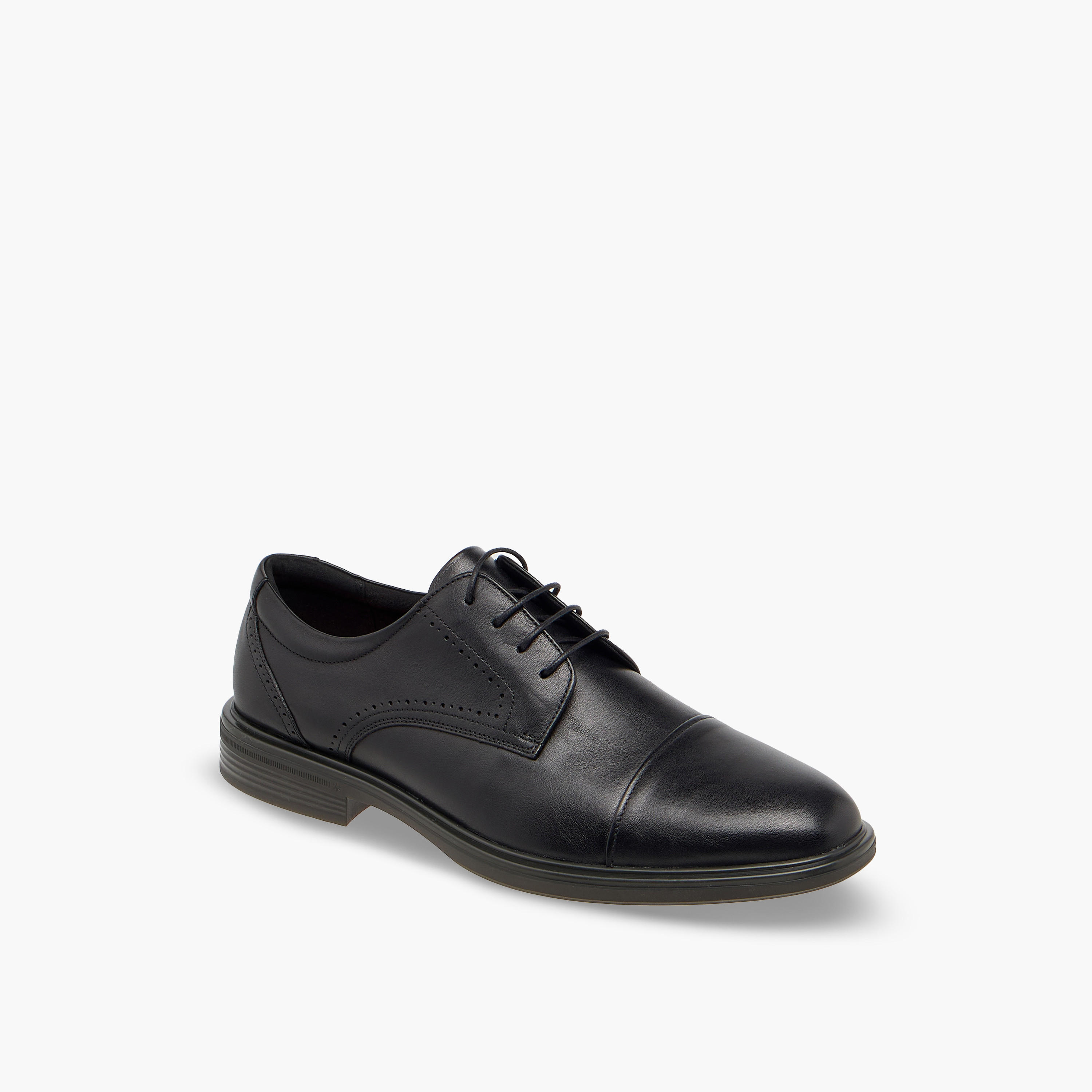 Le Confort Men Genuine Leather Lace-Up Derby Shoes-men-shoes-formalshoes-image-2