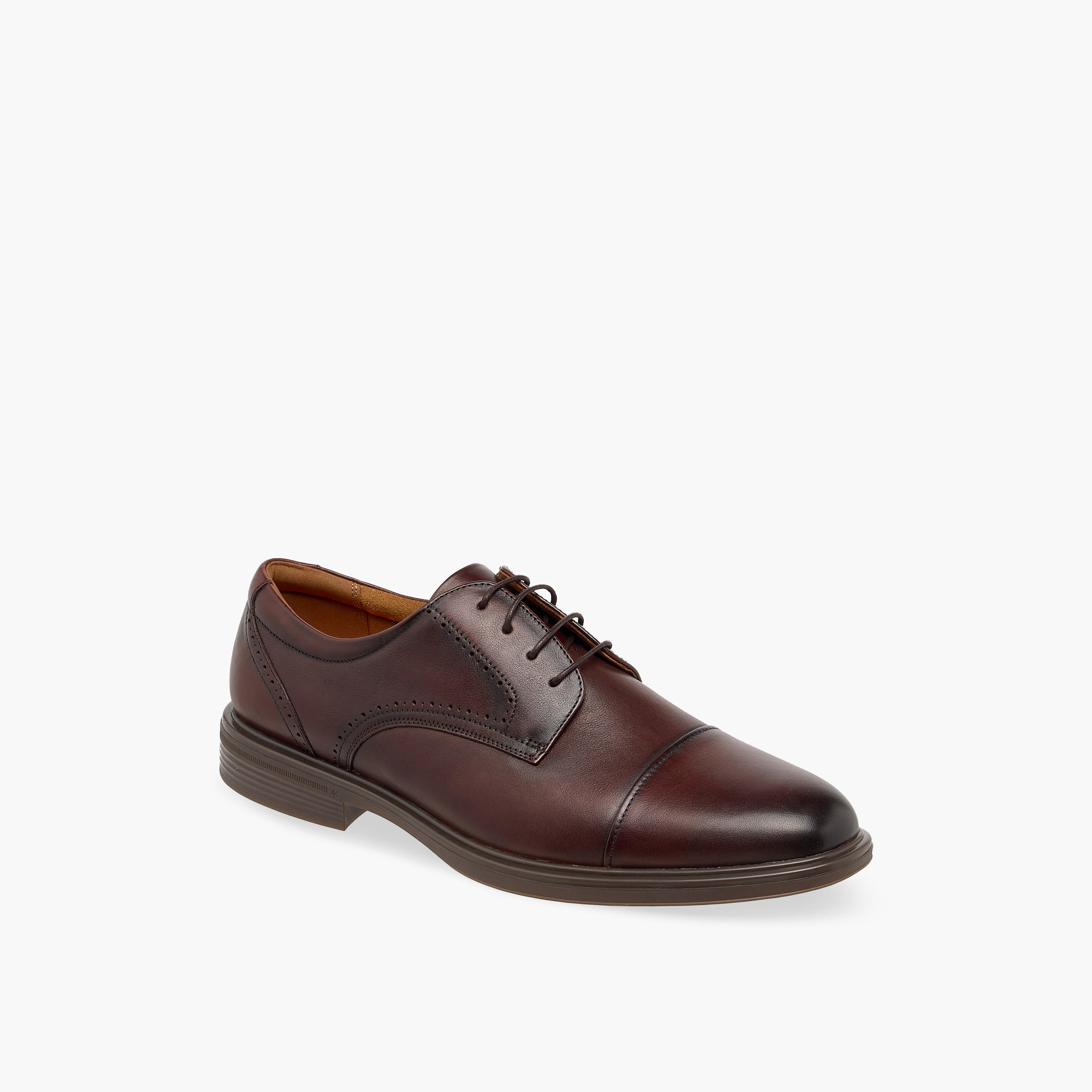 Le Confort Men Genuine Leather Lace-Up Derby Shoes-men-shoes-formalshoes-image-2