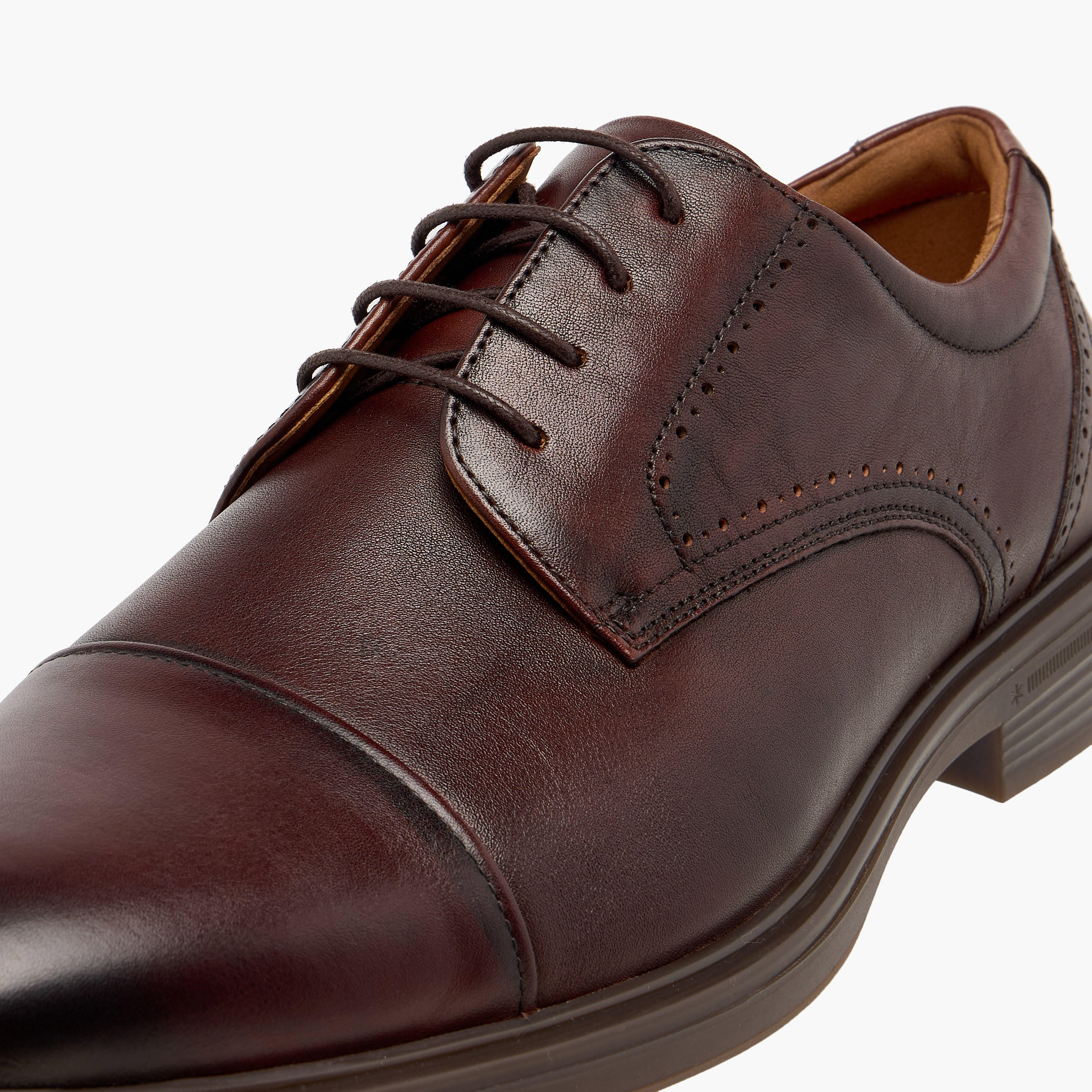 Le Confort Men Genuine Leather Lace-Up Derby Shoes-men-shoes-formalshoes-image-4