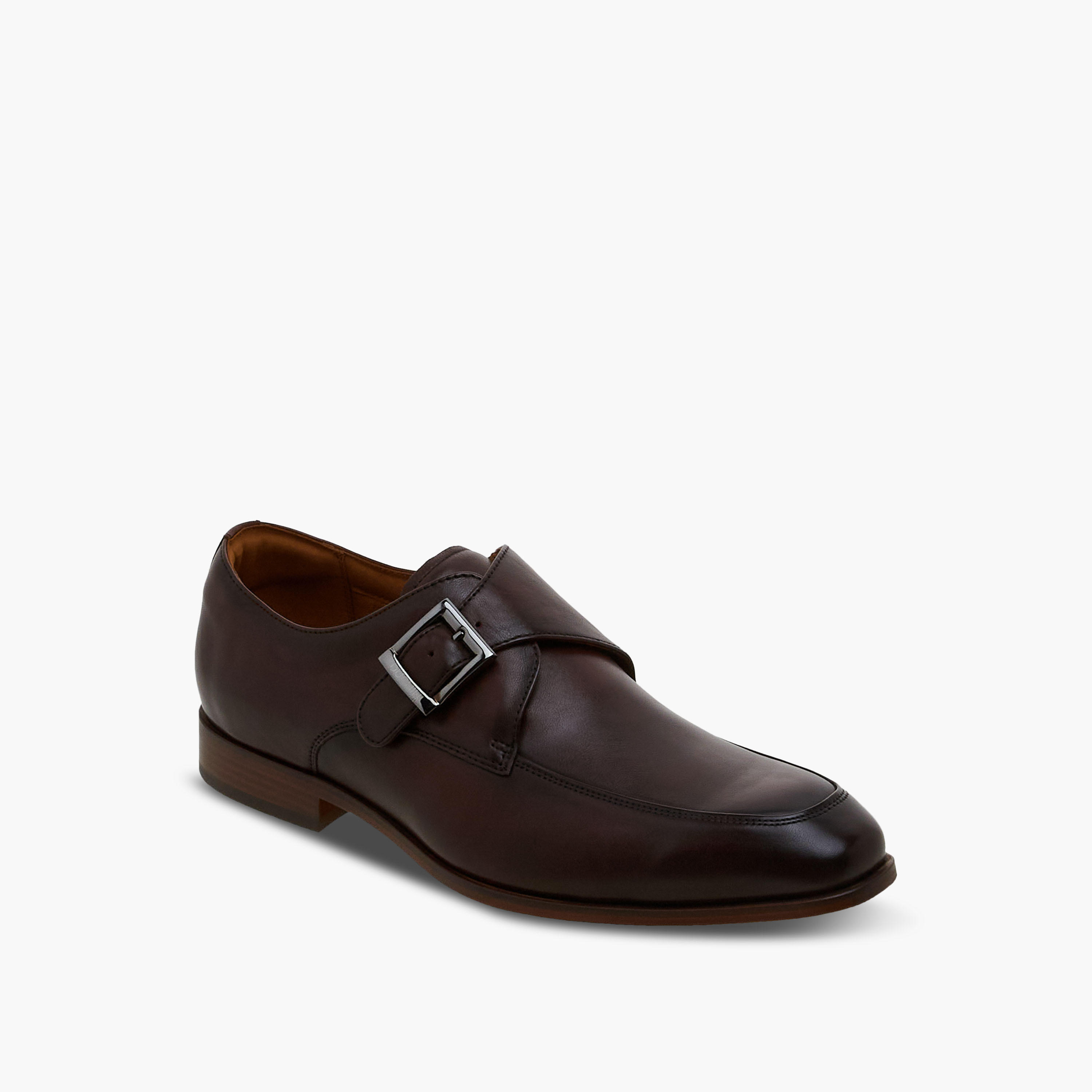 Duchini Men Leather Monk Shoes-men-shoes-formalshoes-image-2