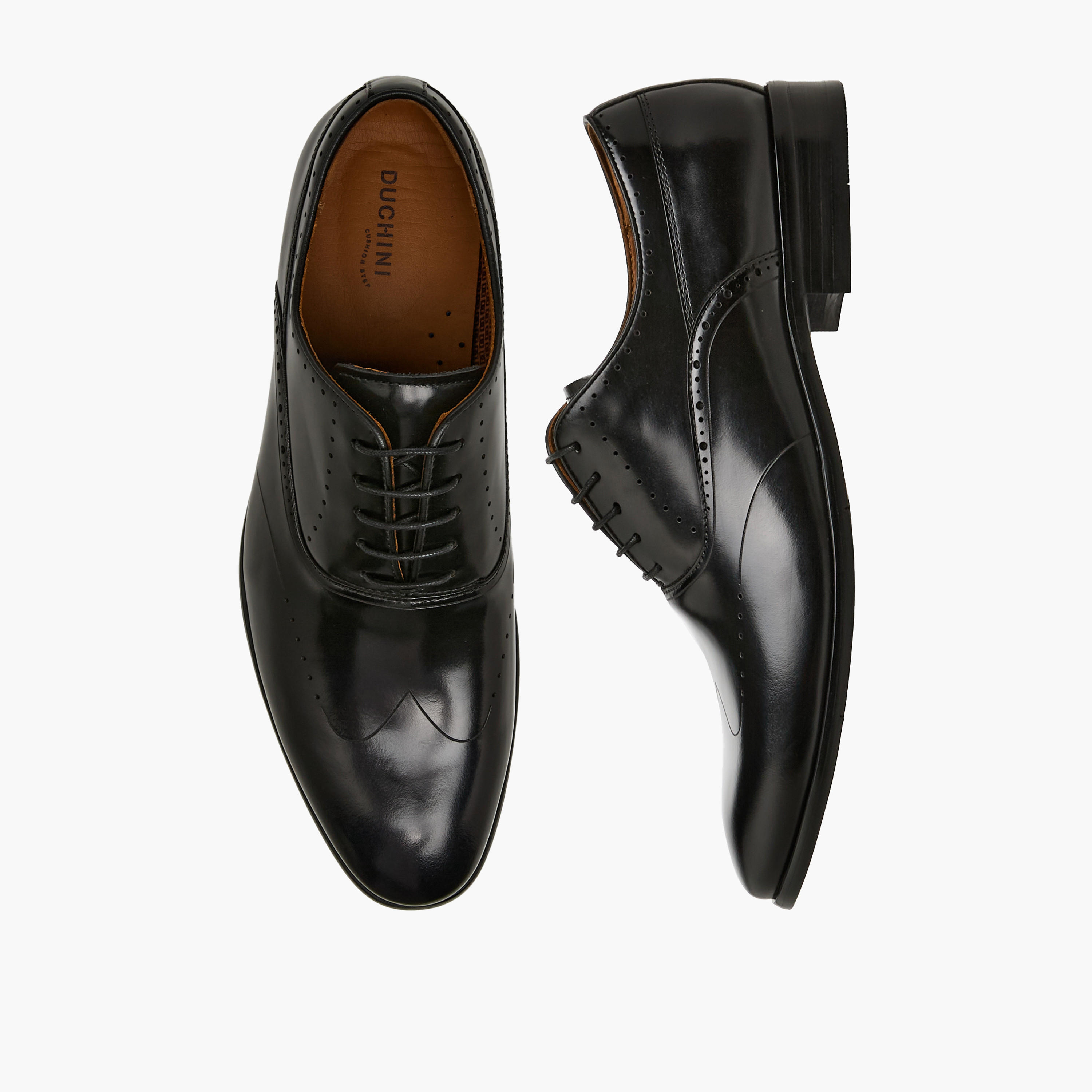 Duchini Men Genuine Leather Lace-Up Oxford Shoes-men-shoes-formalshoes-image-1