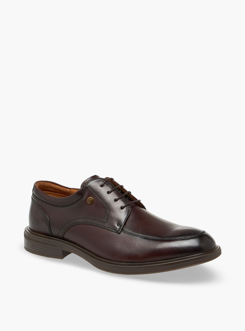 Le Confort Men Lace-Up Leather Derby Shoes-men-shoes-formalshoes-image-2