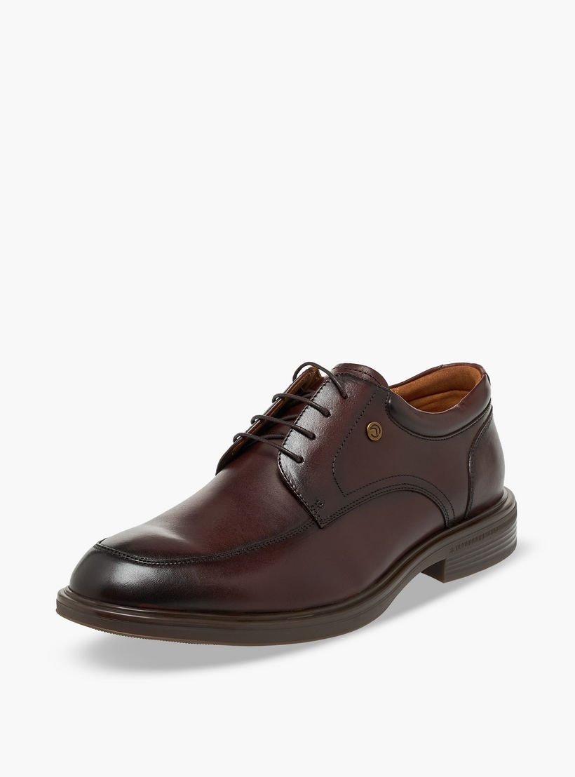 Le Confort Men Lace-Up Leather Derby Shoes-men-shoes-formalshoes-image-7