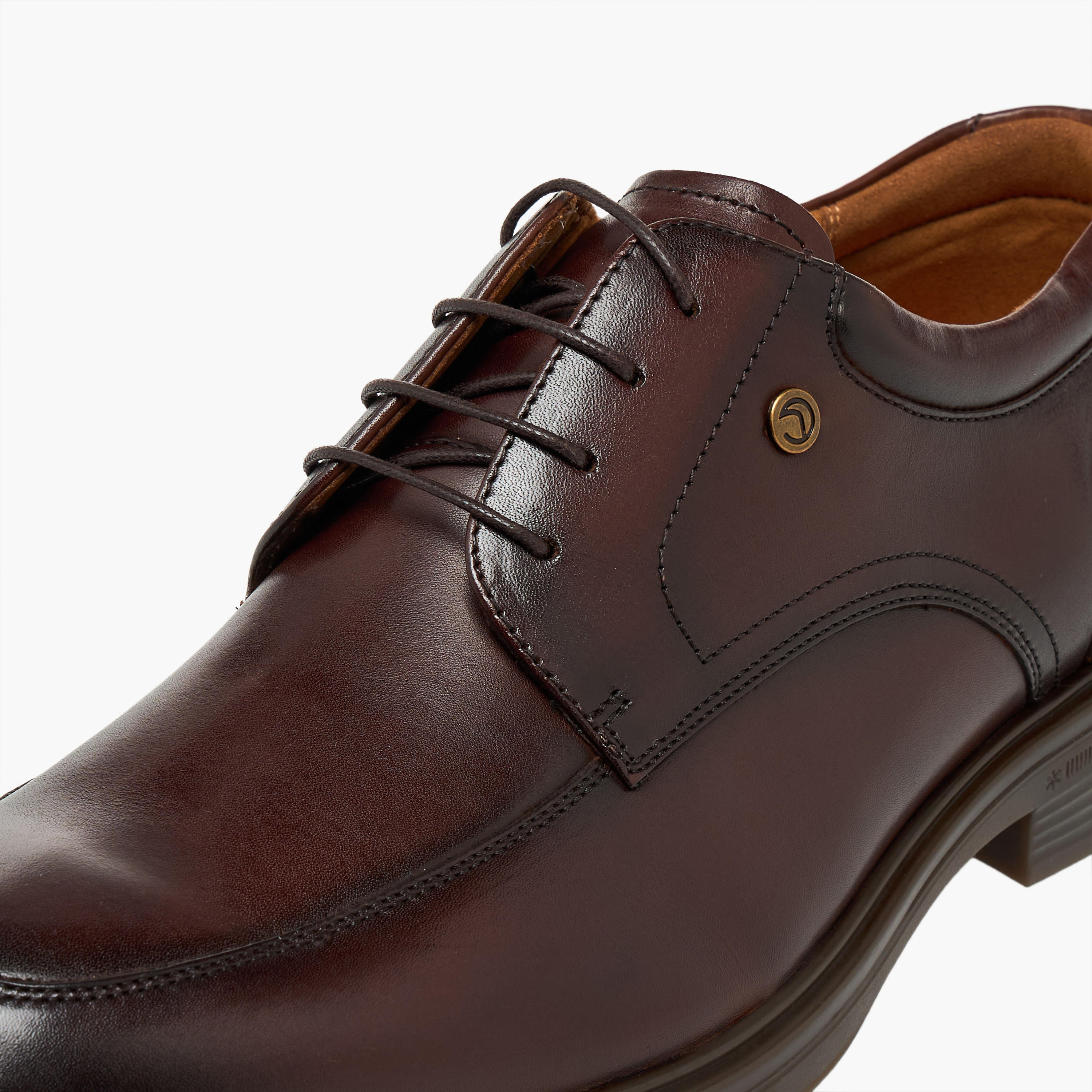Le Confort Men Lace-Up Leather Derby Shoes-men-shoes-formalshoes-image-8