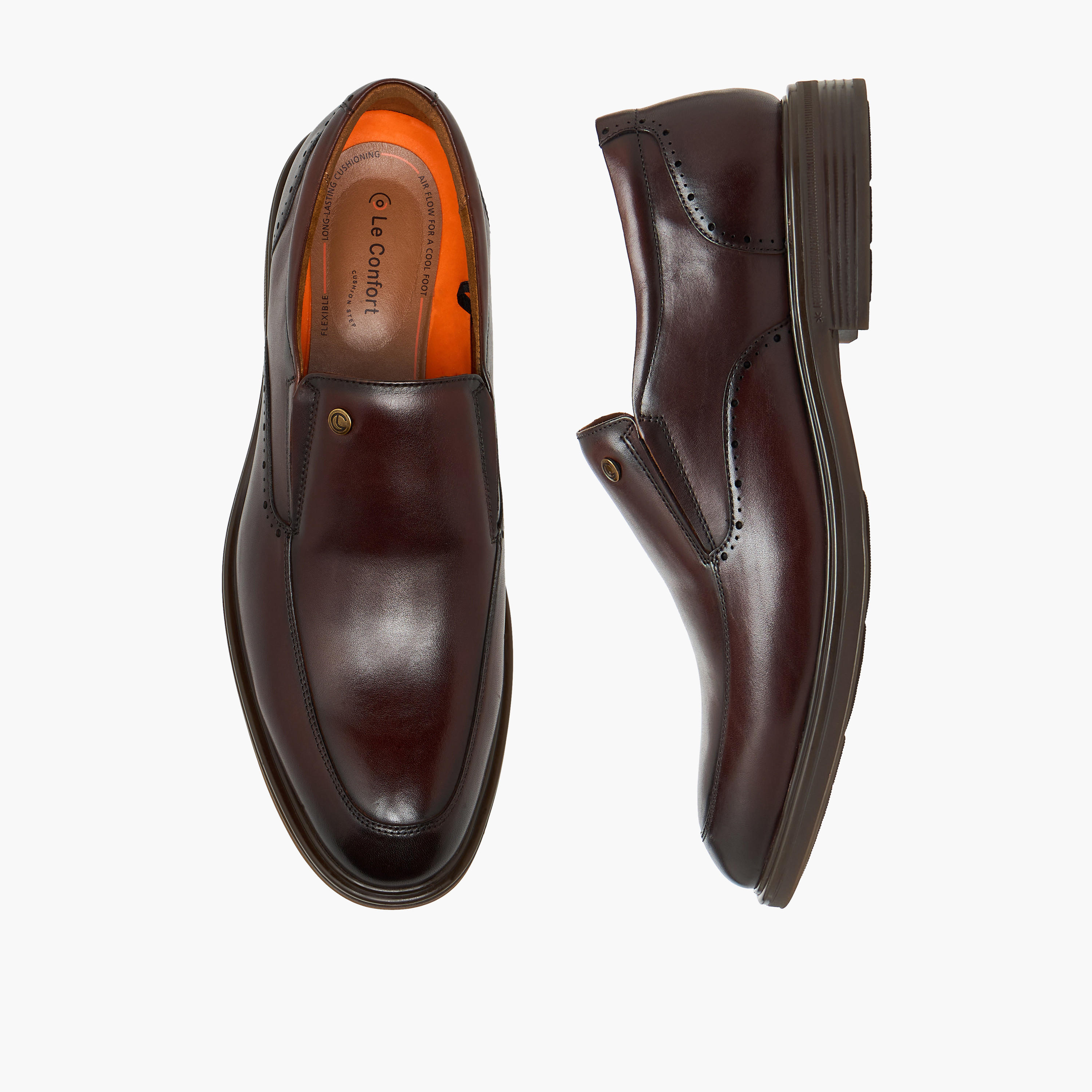 حذاء سهل الارتداء جلد للرجال من لو كونفورت-men-shoes-loafersandmoccasins-image-1