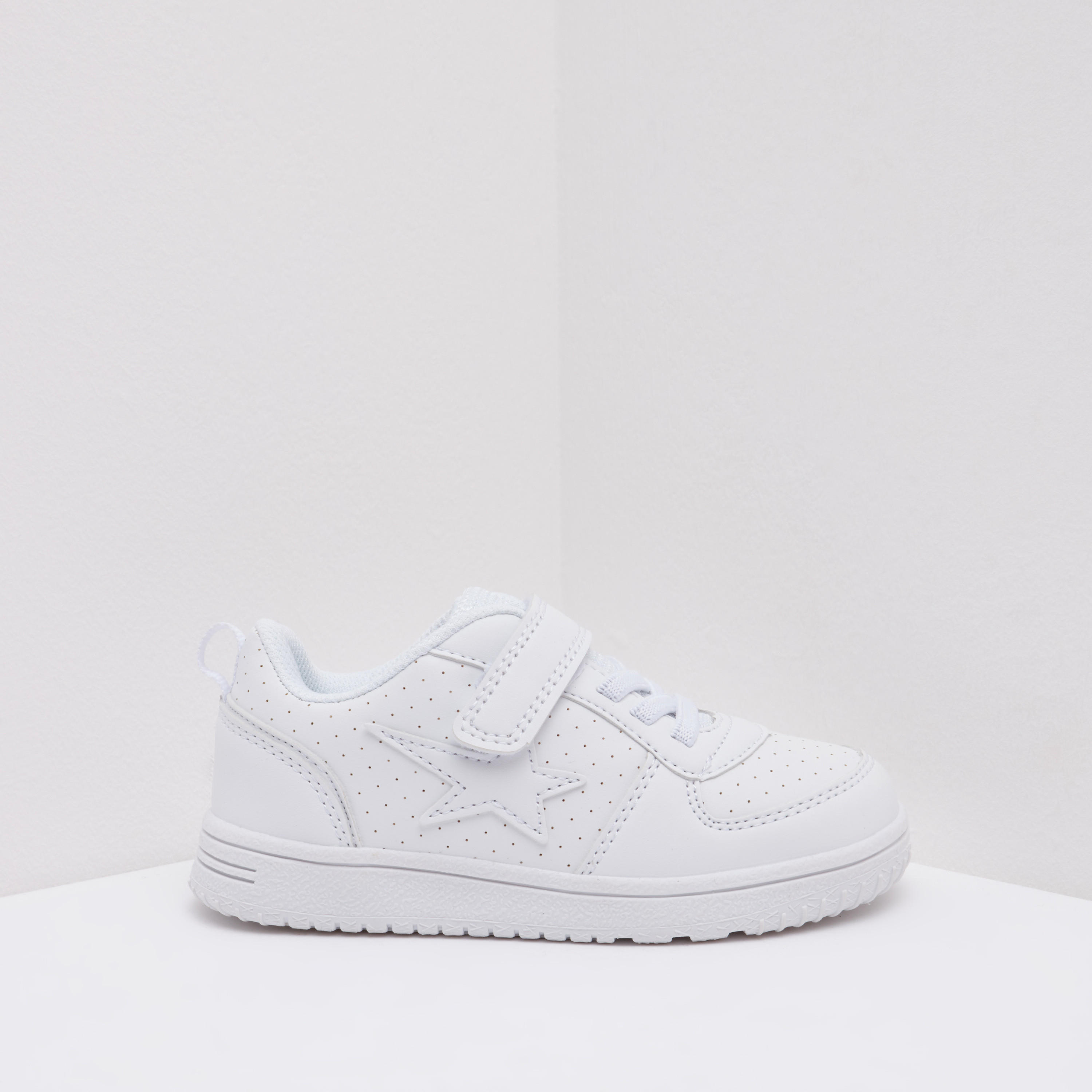 حذاء سنيكرز مثقّب مع رباط وخطّاف وحلقة إغلاق-boys-shoes-sneakers-image-5