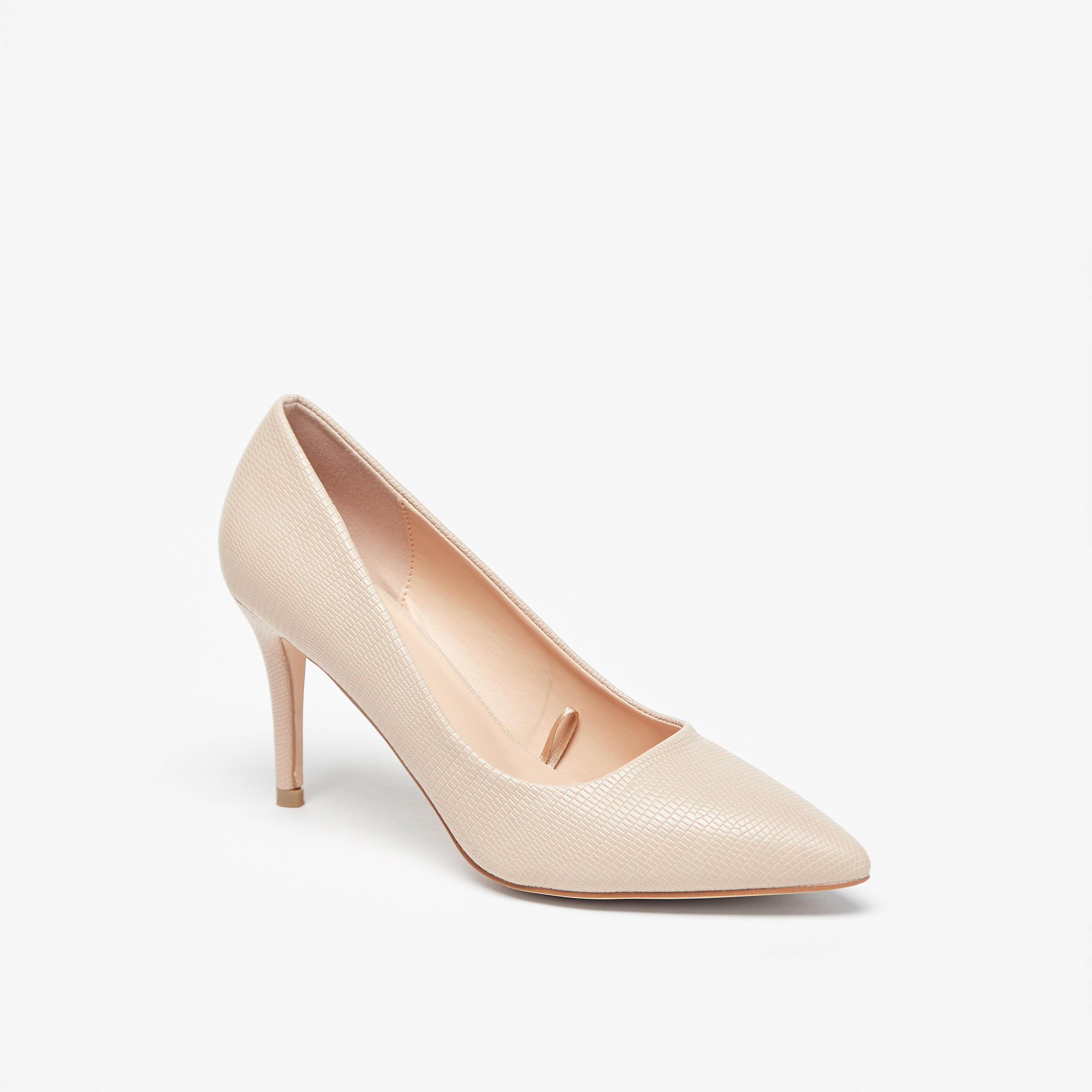 Celeste Women's Solid Slip-On Pumps with Stiletto Heels-women-shoes-heels-image-2