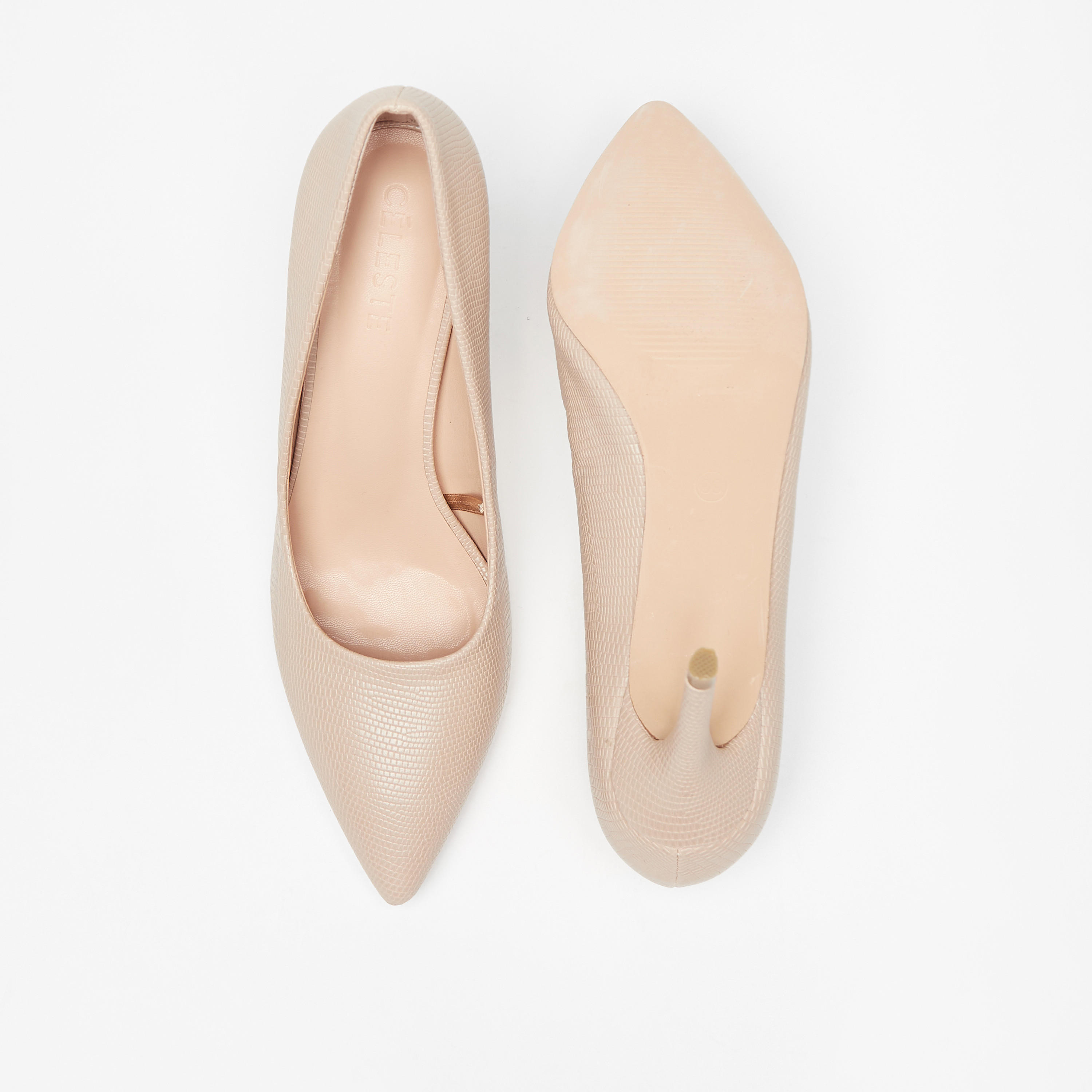 Celeste Women's Solid Slip-On Pumps with Stiletto Heels-women-shoes-heels-image-5
