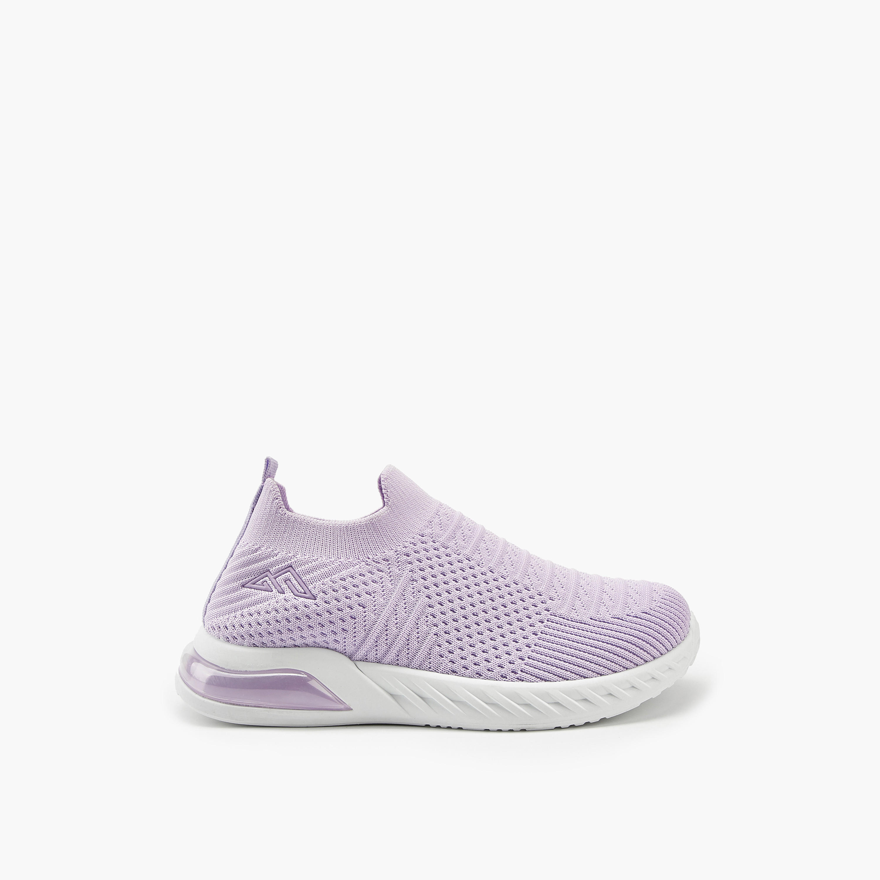 Oaklan by Shoexpress Textured Slip-On Sports Shoes with Pull Tab-girls-shoes-sports-image-2