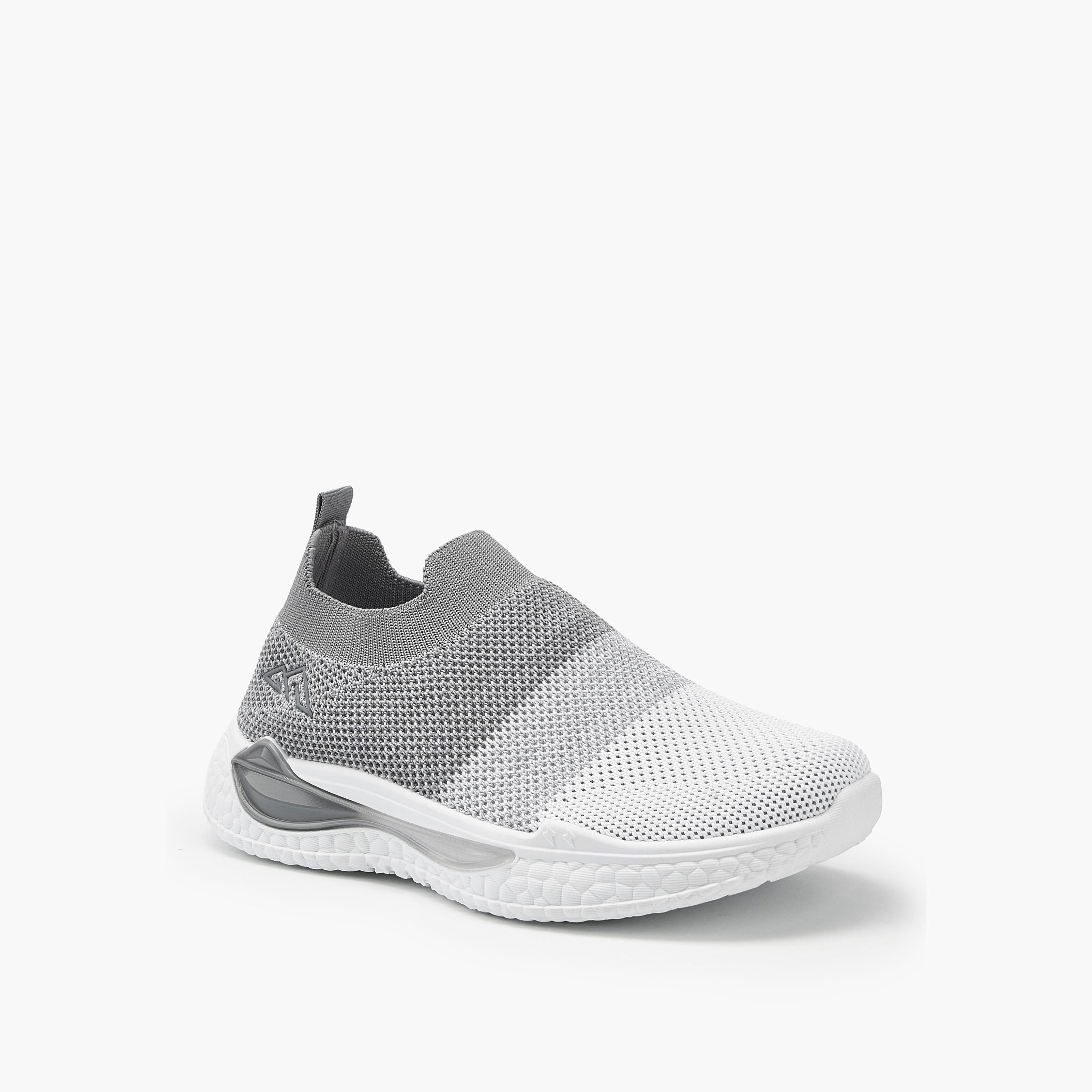 Oaklan by Shoexpress Textured Slip-On Sports Shoes with Pull Tab-girls-shoes-sports-image-2