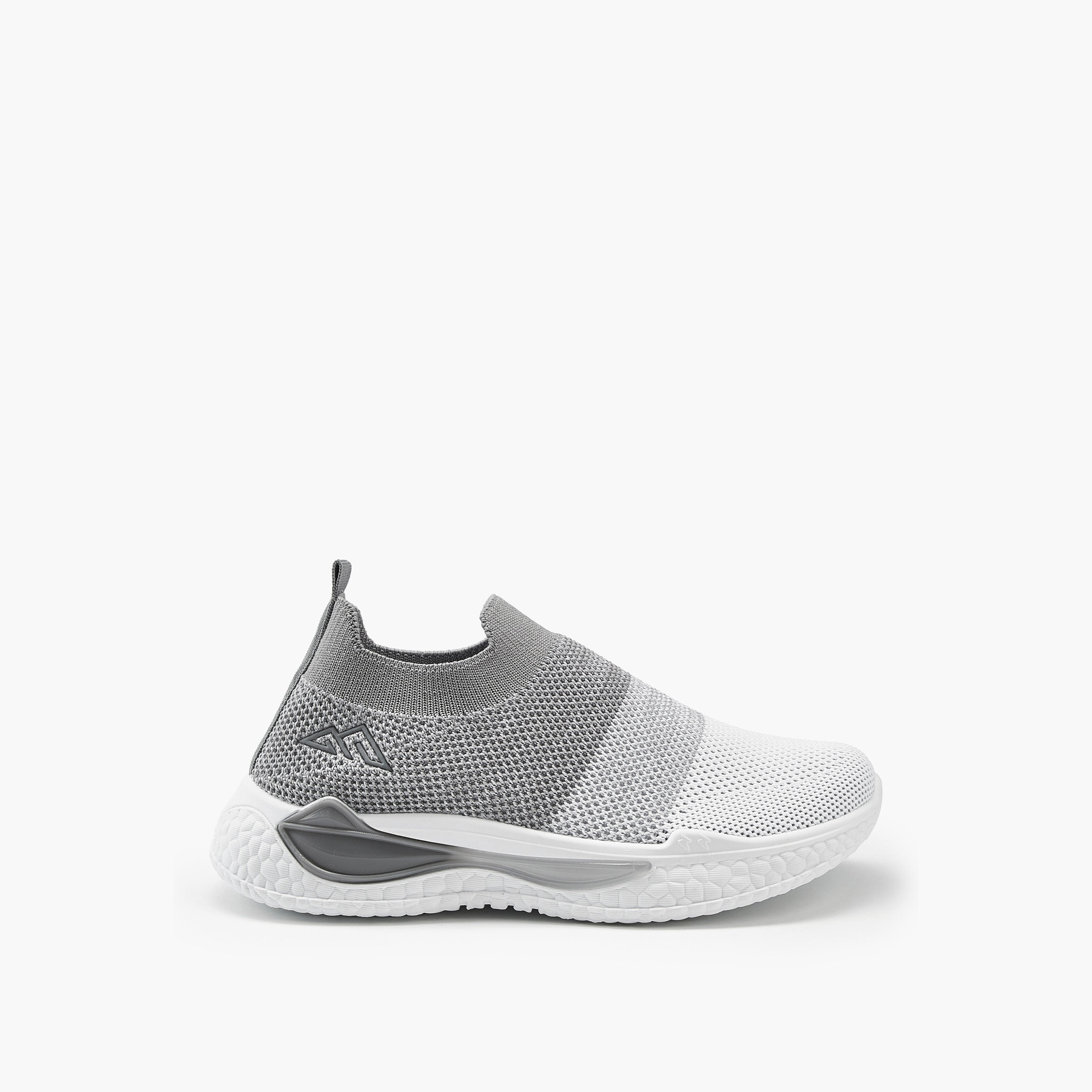 Oaklan by Shoexpress Textured Slip-On Sports Shoes with Pull Tab-girls-shoes-sports-image-3