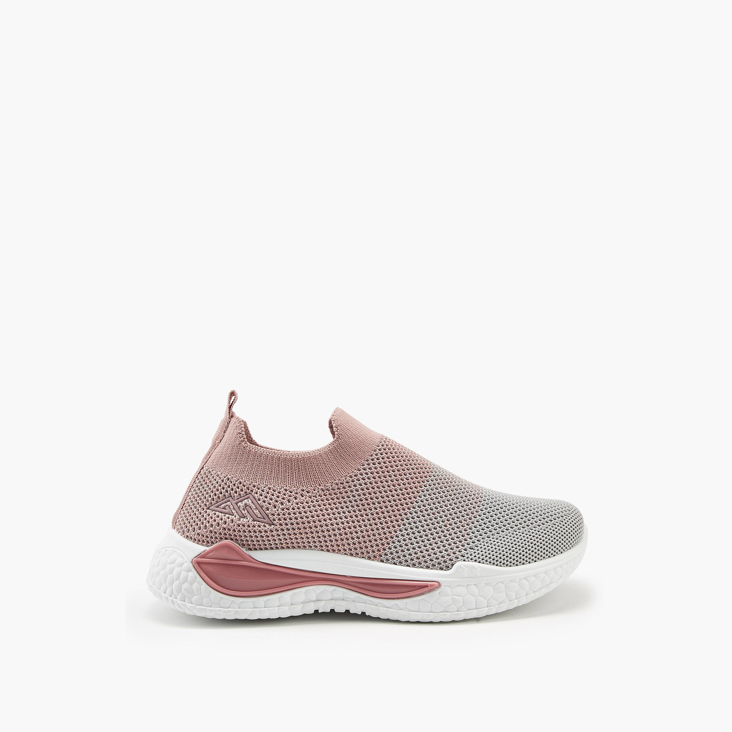 Oaklan by Shoexpress Textured Slip-On Sports Shoes with Pull Tab-girls-shoes-sports-image-2