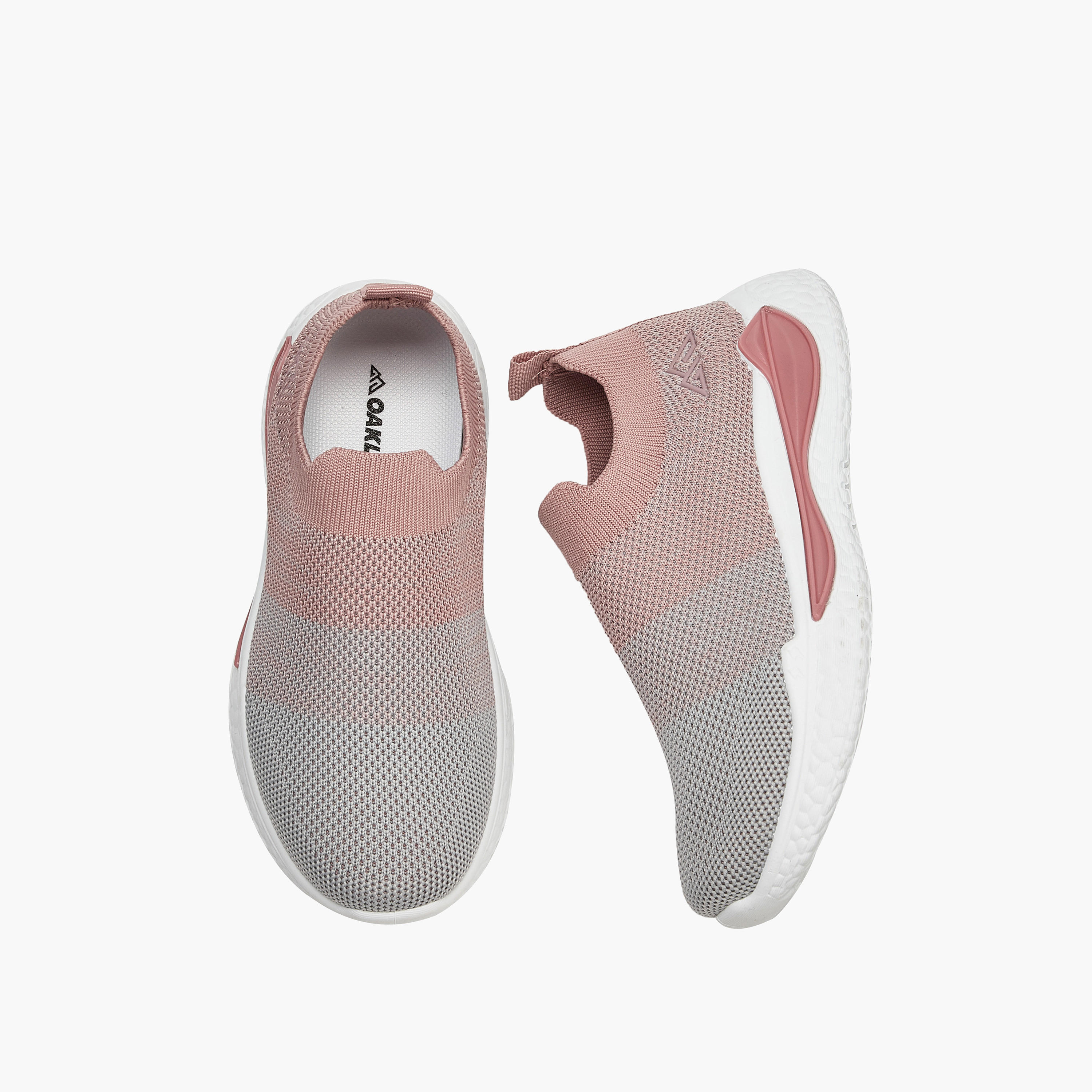 Oaklan by Shoexpress Textured Slip-On Sports Shoes with Pull Tab-girls-shoes-sports-image-5