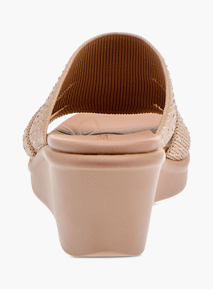 Le Confort Embellished Slip-On Comfort Sandals with Wedge Heels-women-shoes-sandals-heeled-image-5