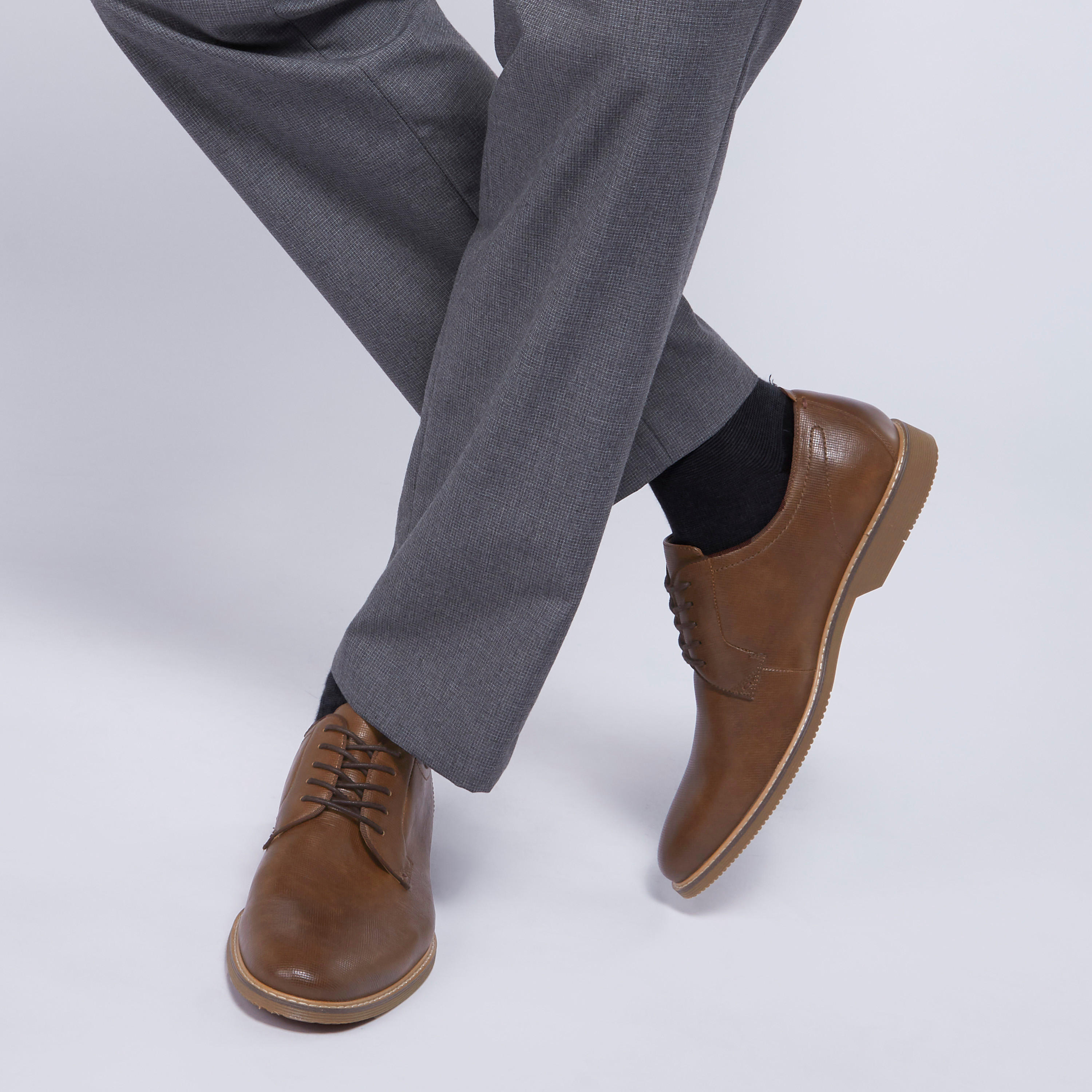 حذاء ديربي بارز الملمس برباط-men-shoes-formalshoes-image-2