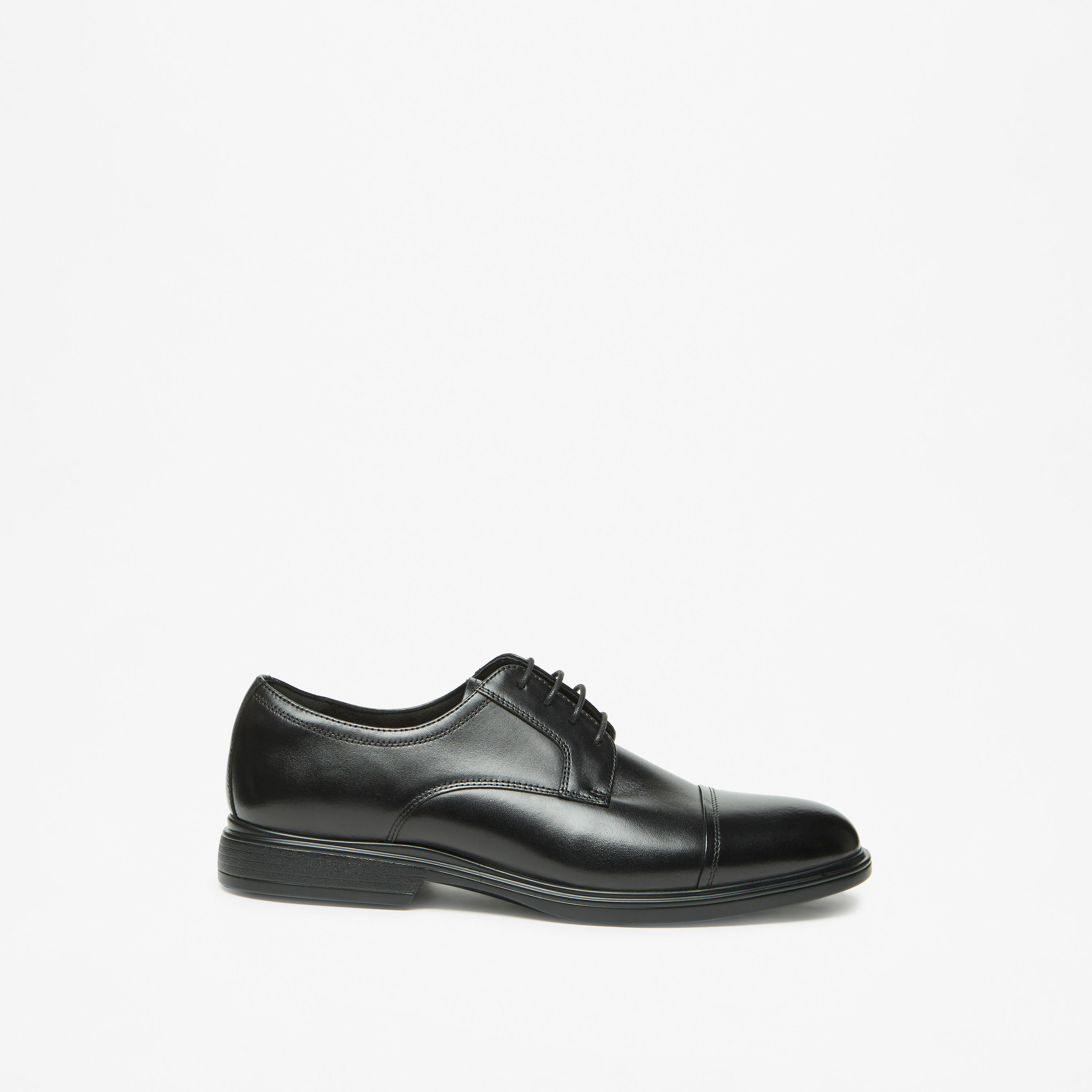 Le Confort Leather Solid Lace-Up Derby Shoes-men-shoes-formalshoes-image-3