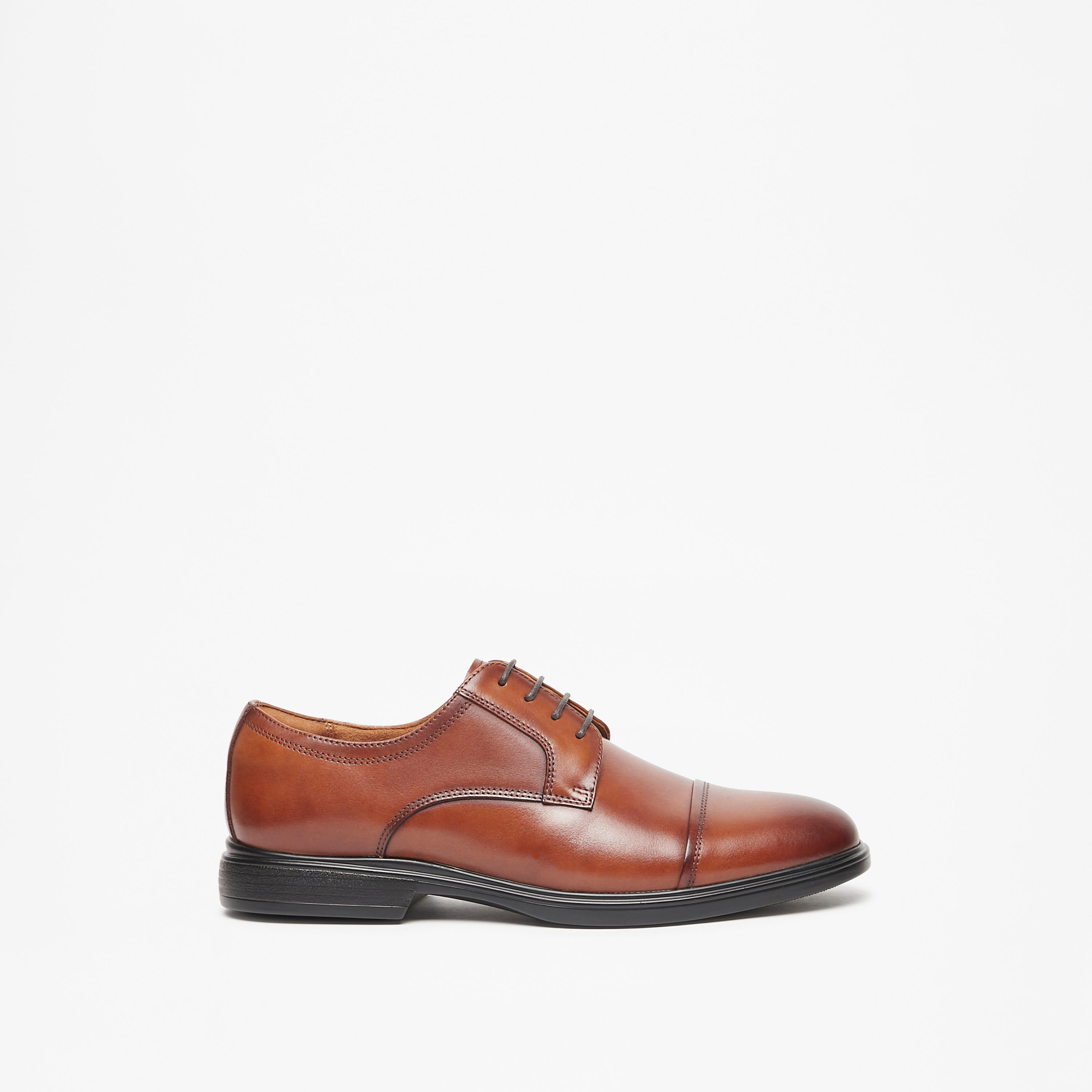 Le Confort Leather Solid Lace-Up Derby Shoes-men-shoes-formalshoes-image-3