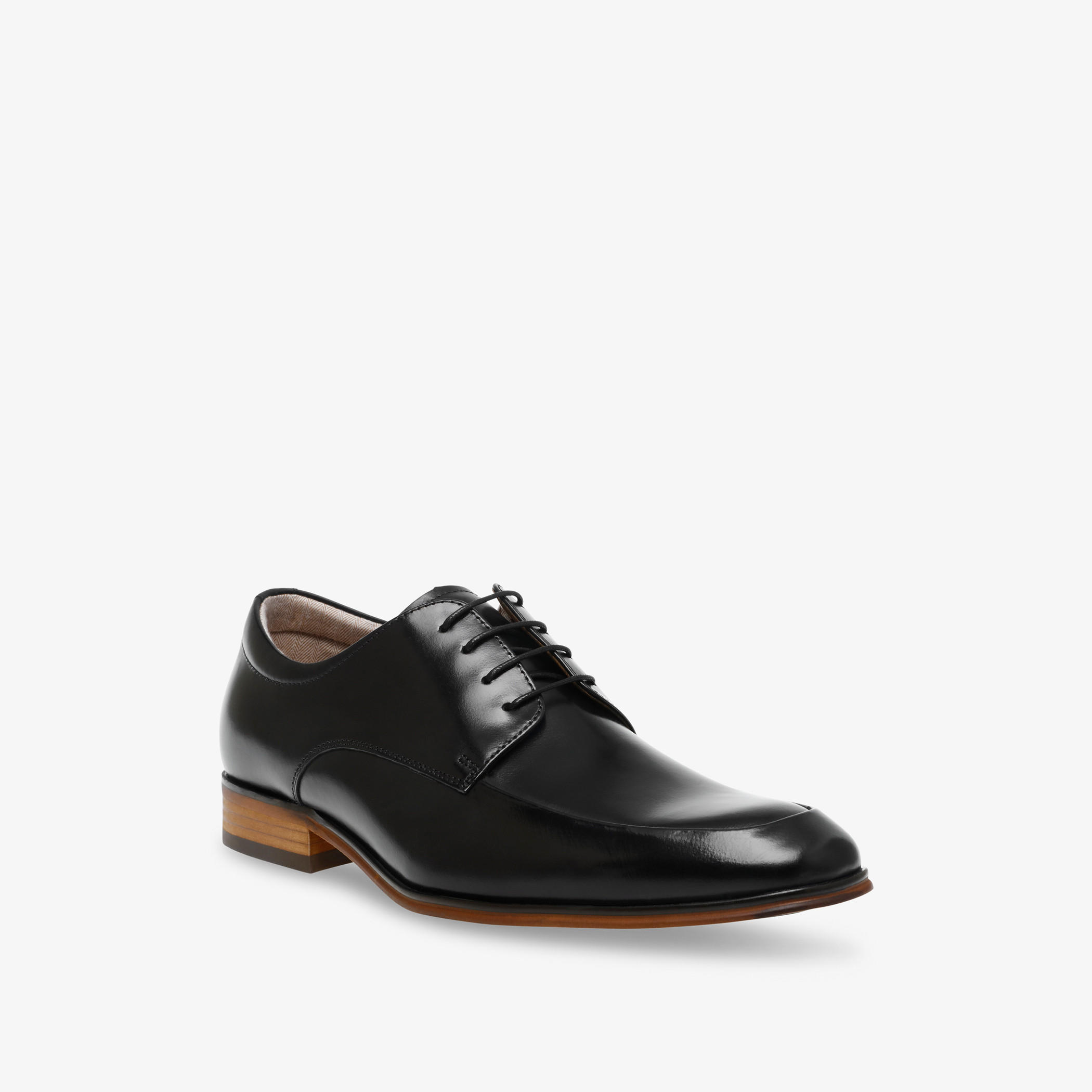 Steve Madden Men's Solid Lace-Up Derby Shoes-men-shoes-formalshoes-image-2
