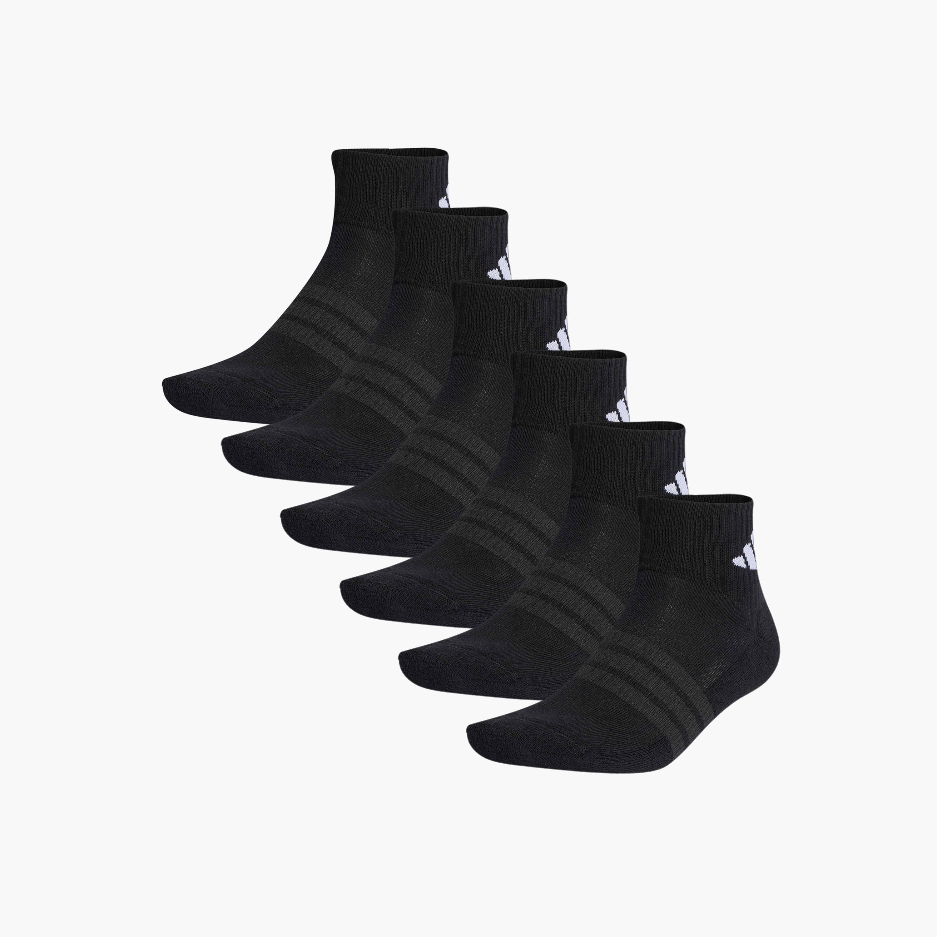 Adidas Men Essentials Ankle Length Socks Cushioned - Set of 6-men-socks-image-1