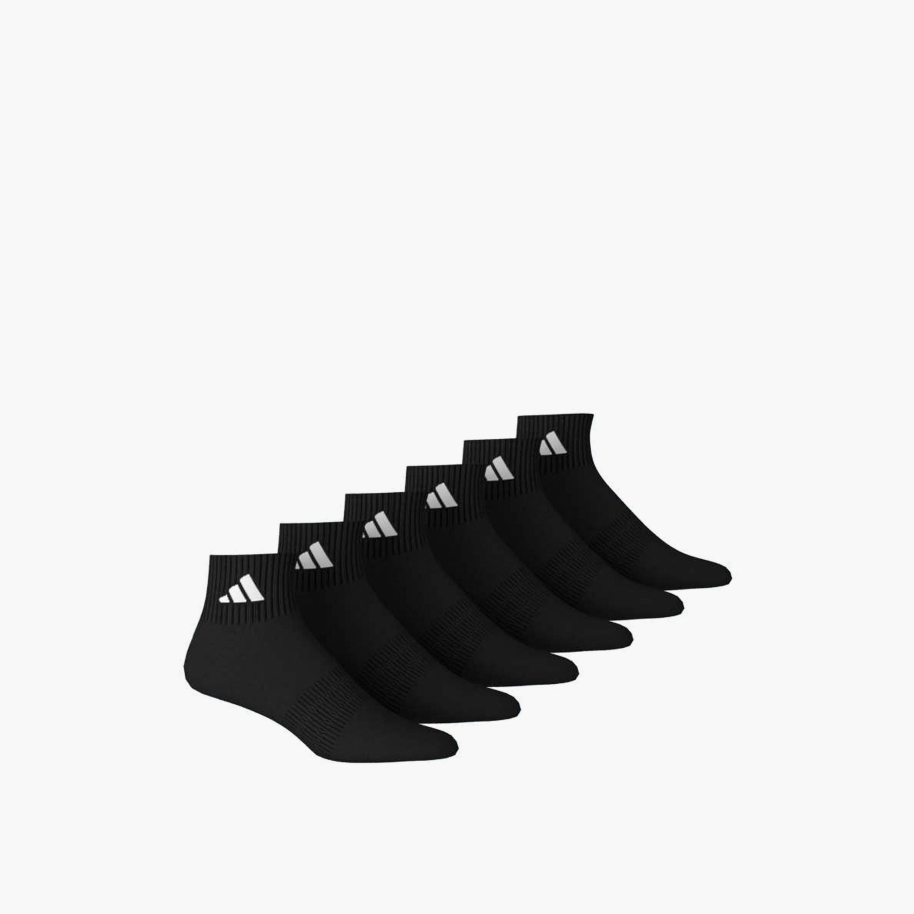 Adidas Men Essentials Ankle Length Socks Cushioned - Set of 6-men-socks-image-4