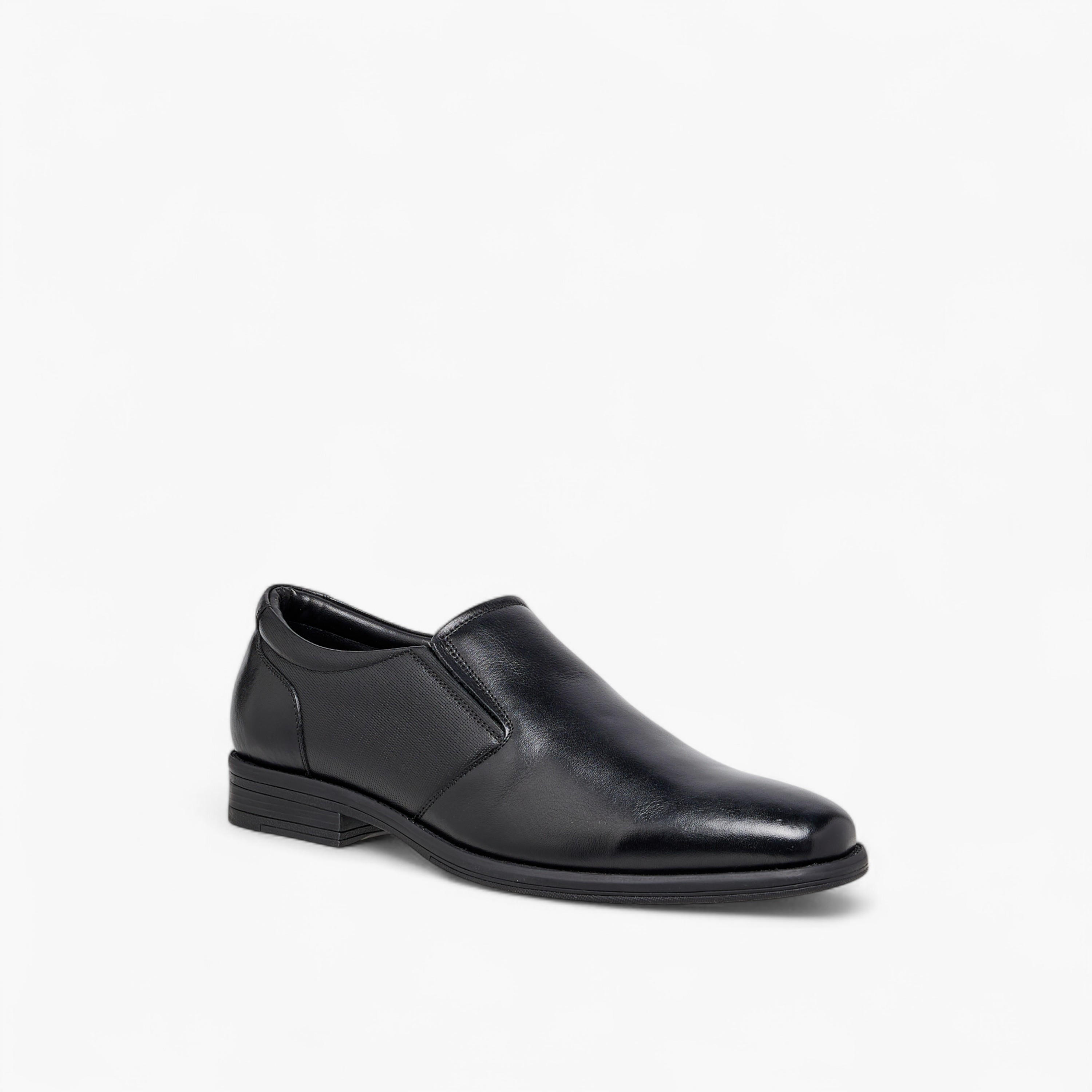 LBL by Shoexpress Textured Slip-On Loafers-men-shoes-loafersandmoccasins-image-2