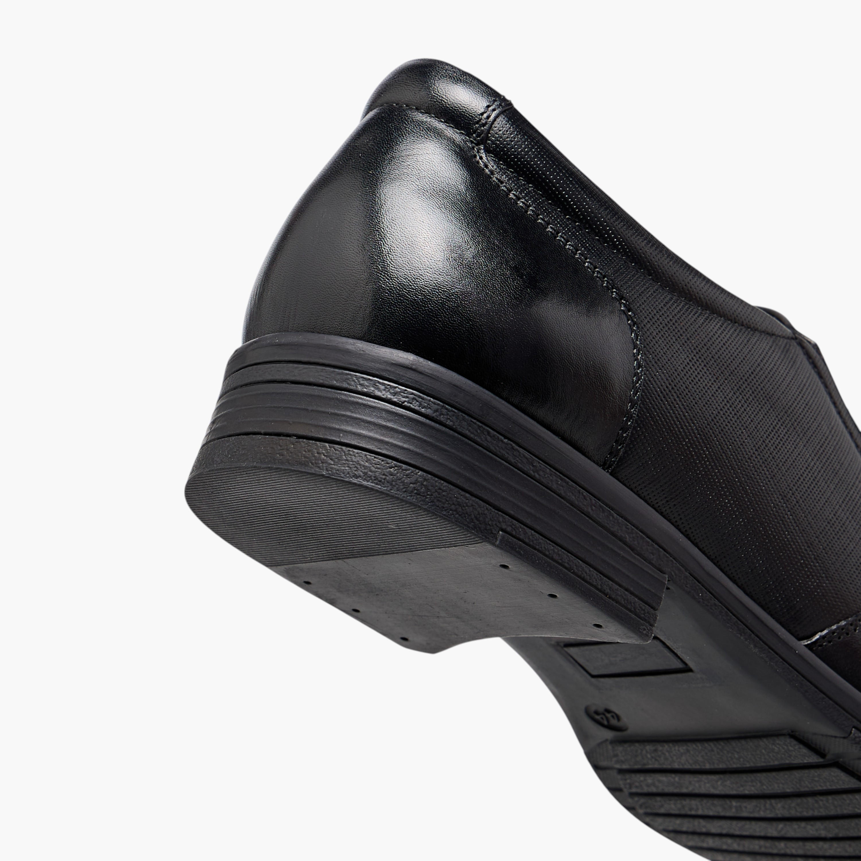 LBL by Shoexpress Textured Slip-On Loafers-men-shoes-loafersandmoccasins-image-5