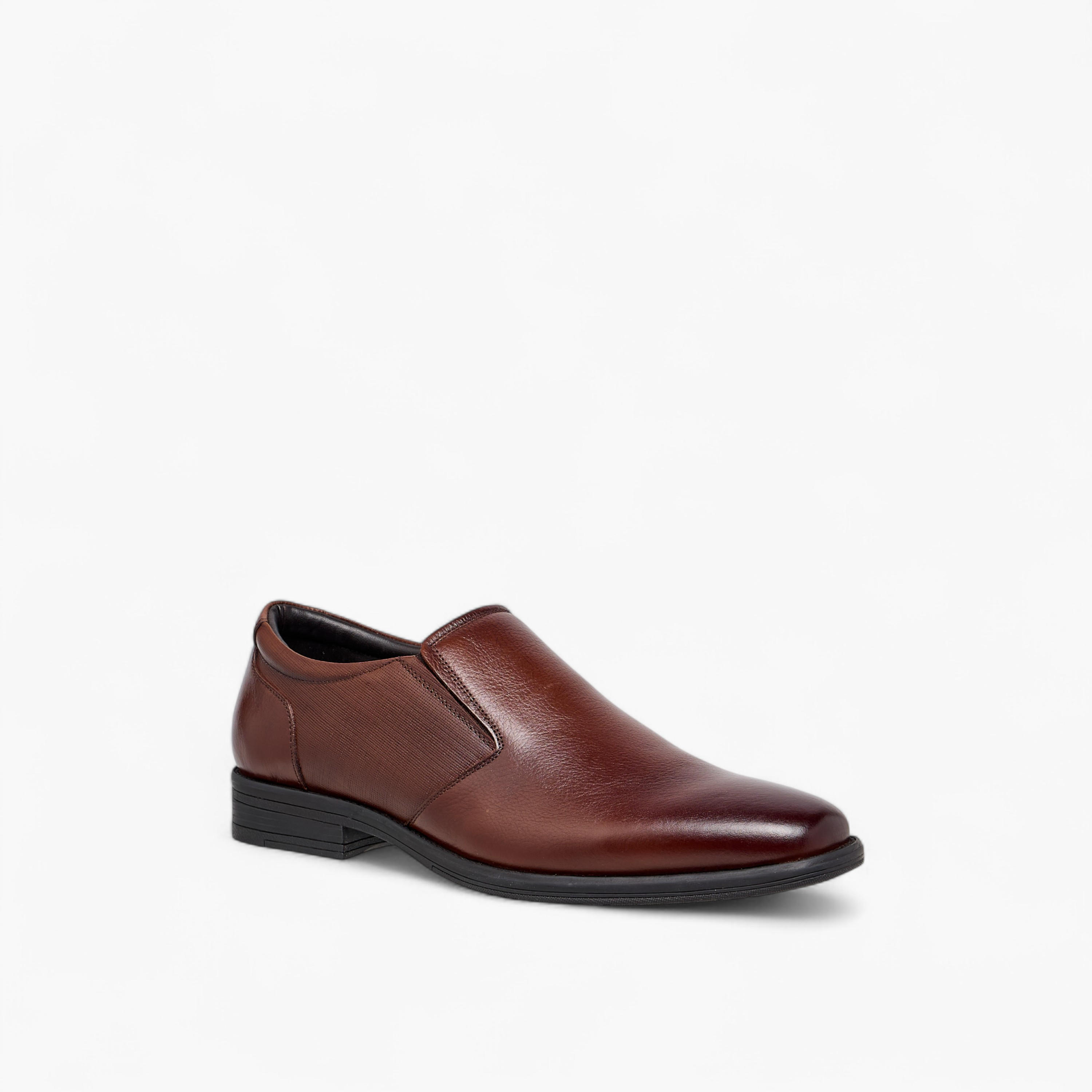 LBL by Shoexpress Textured Slip-On Loafers-men-shoes-loafersandmoccasins-image-2