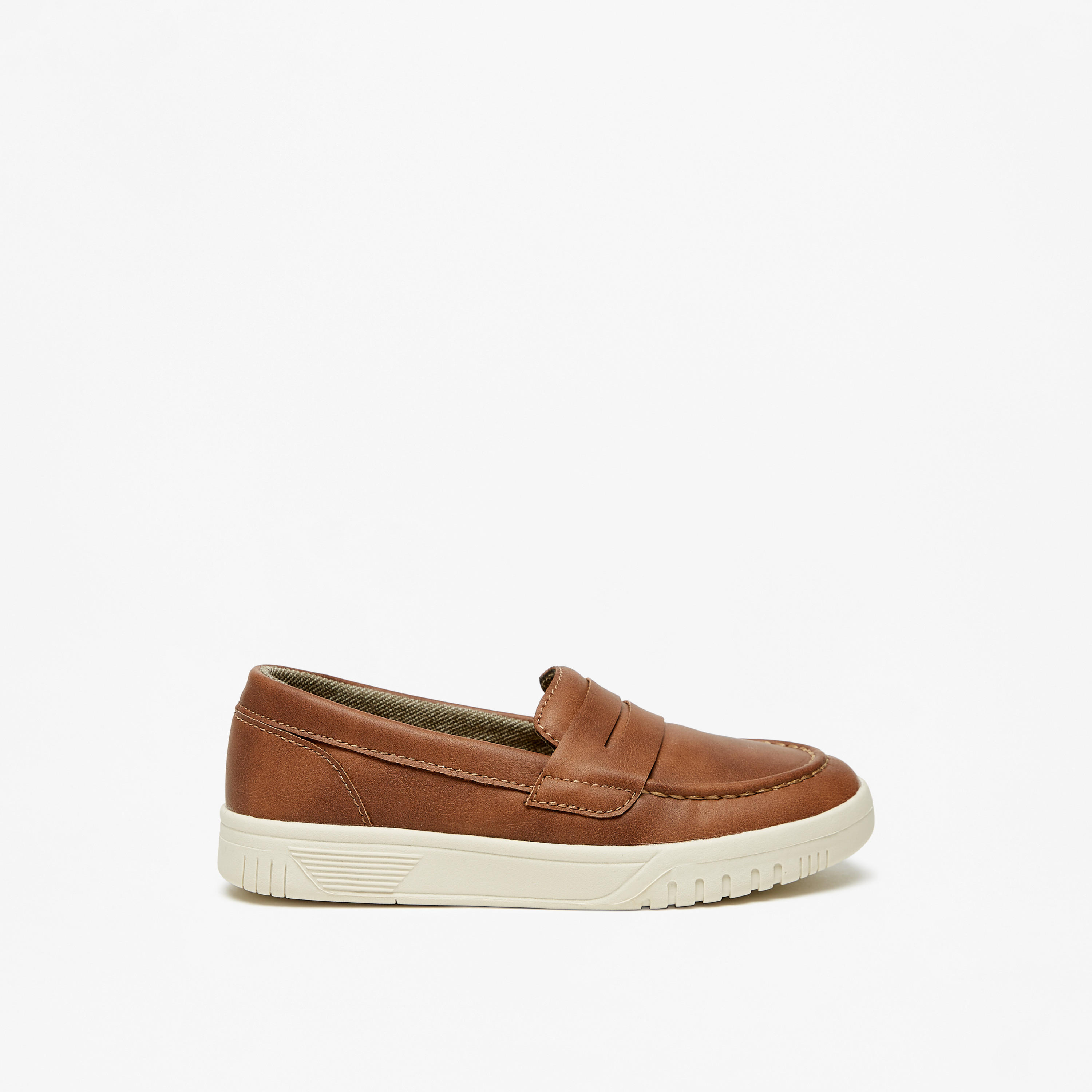 حذاء سهل الارتداء سادة من إل بي إل من شوإكسبريس-boys-shoes-loafers-image-2