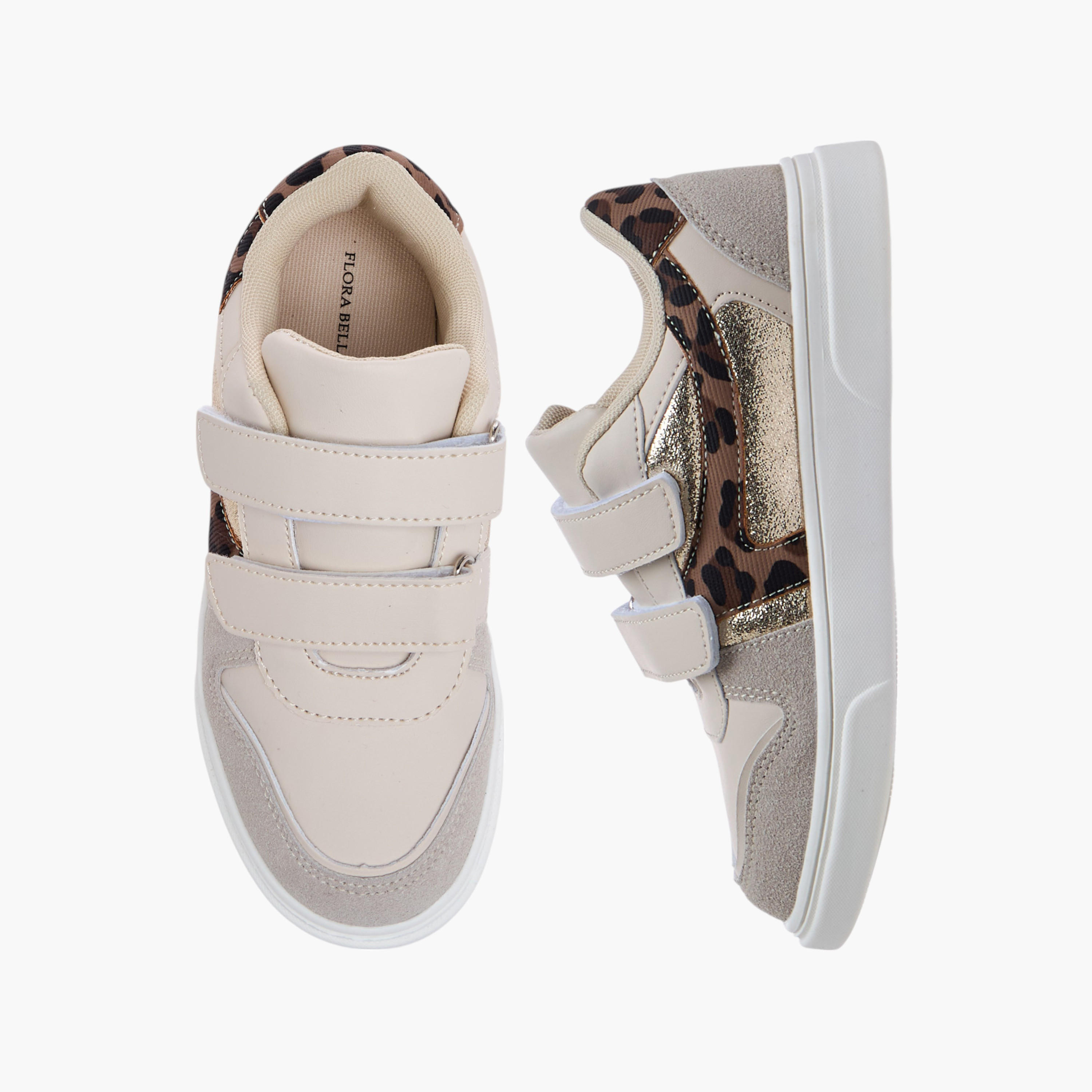 Flora Bella Girls' Sneakers with Hook and Loop Closure-girls-shoes-sneakers-image-1