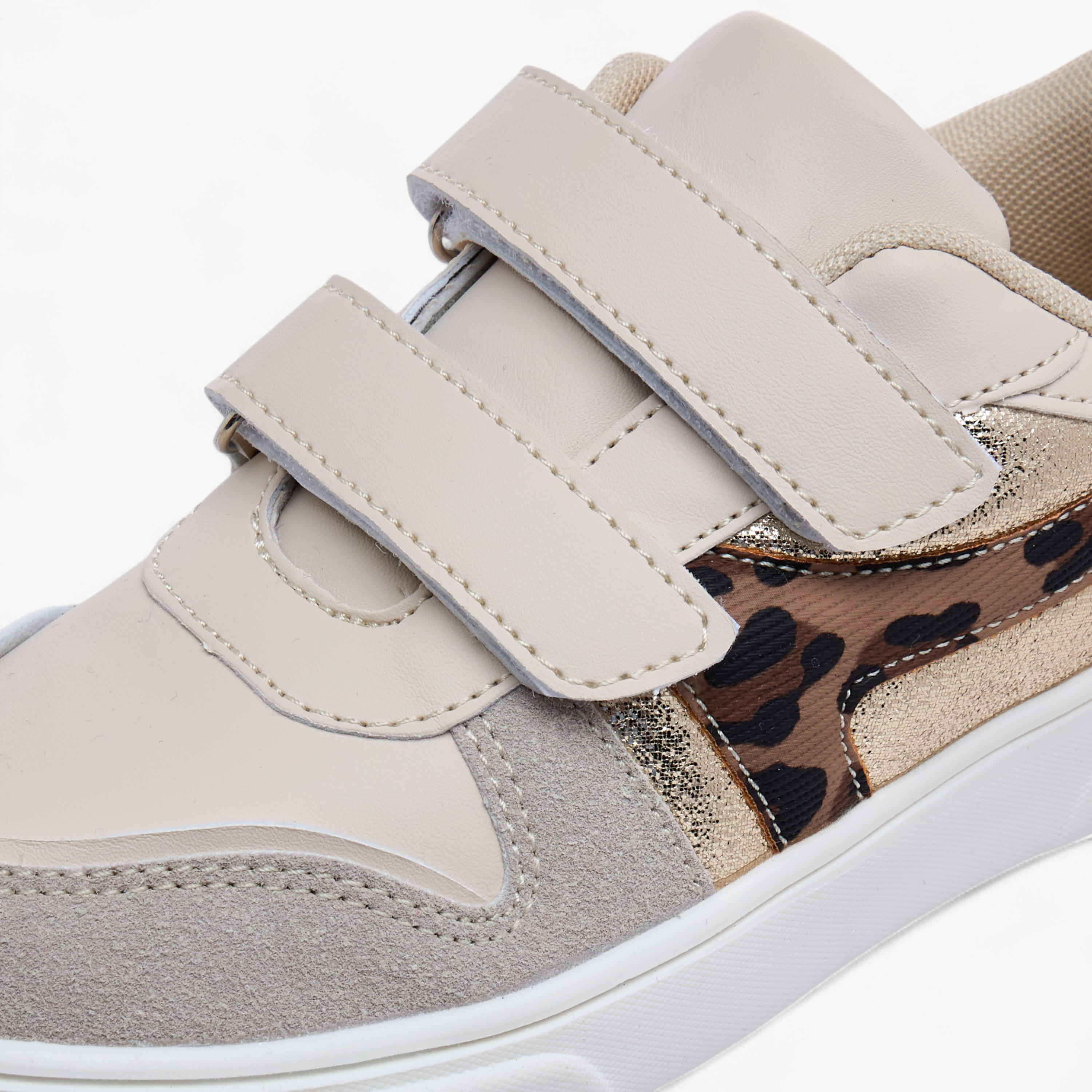 Flora Bella Girls' Sneakers with Hook and Loop Closure-girls-shoes-sneakers-image-4