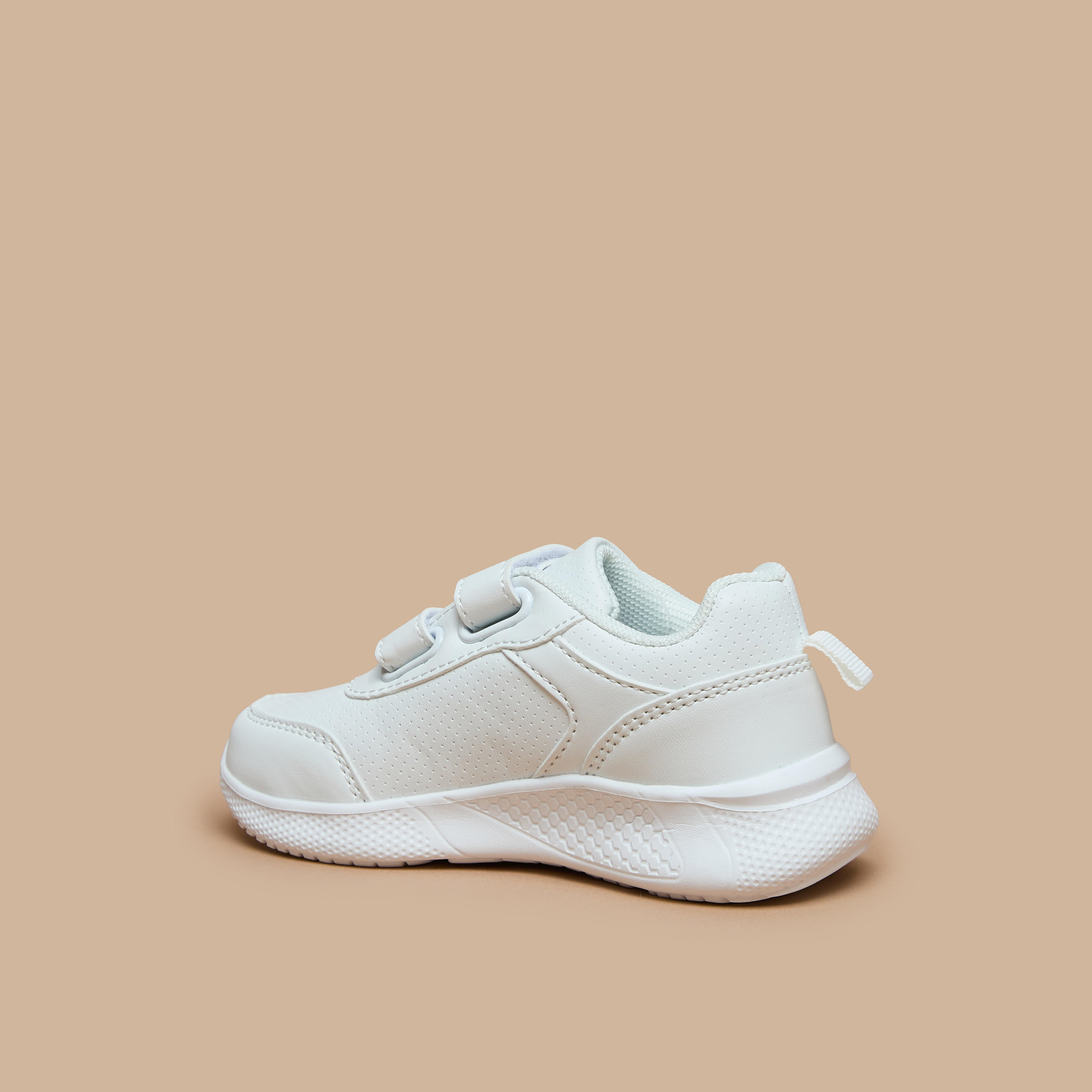 LBL by Shoexpress Kids Solid School Shoes with Hook and Loop Closure-girls-shoes-schoolshoes-image-3
