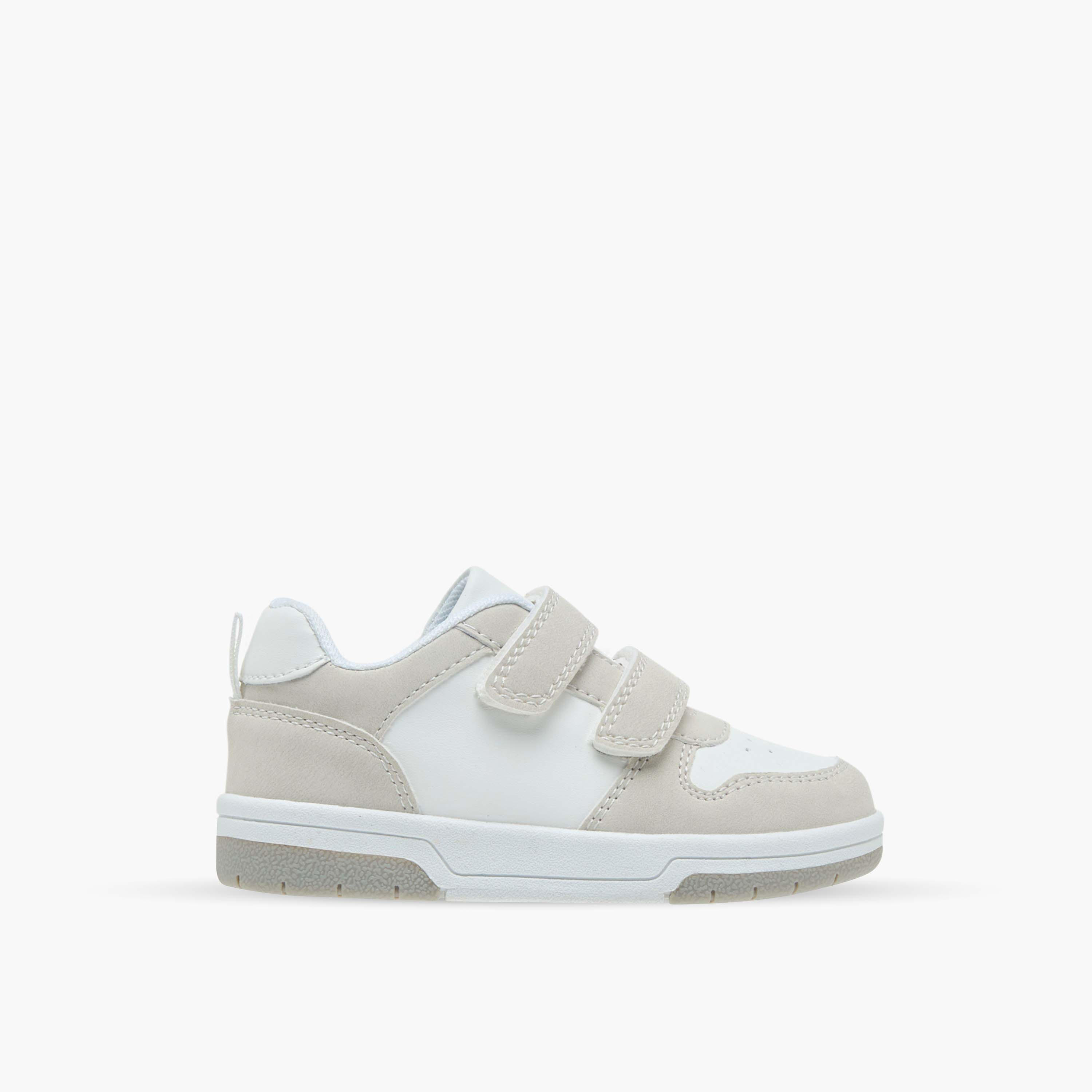 LBL by Shoexpress Panelled Sneakers with Hook and Loop Closure-boys-shoes-sneakers-image-3