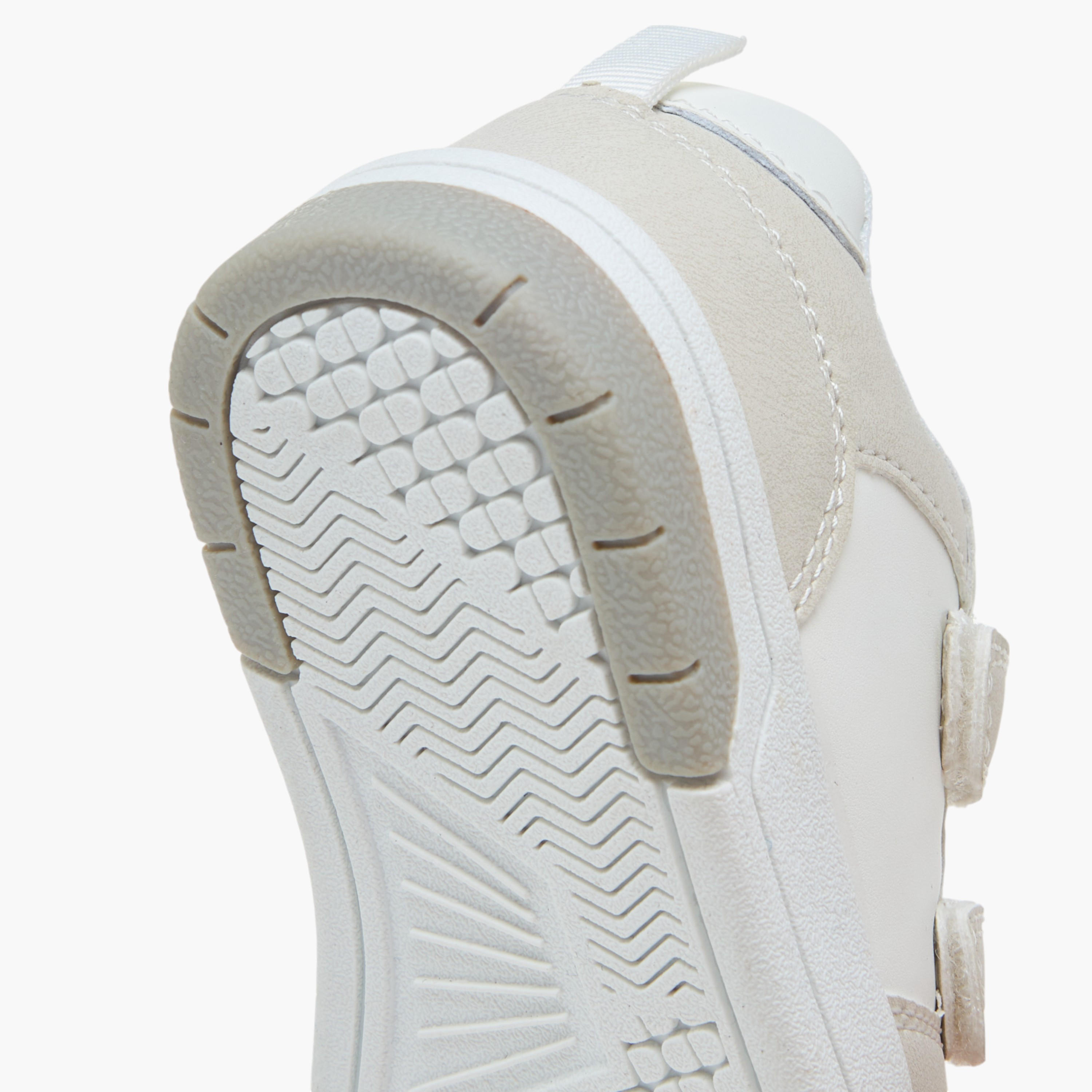 LBL by Shoexpress Panelled Sneakers with Hook and Loop Closure-boys-shoes-sneakers-image-5