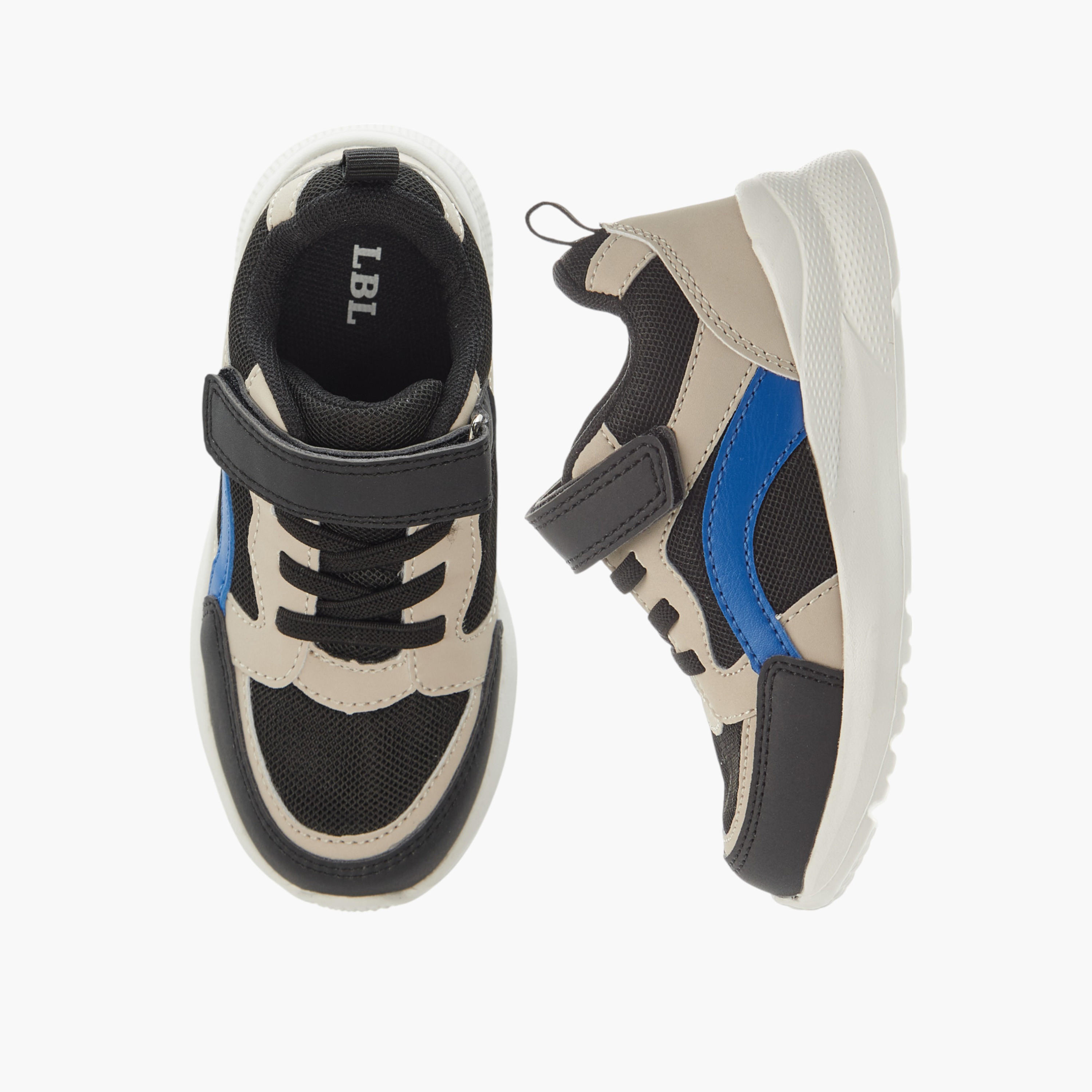حذاء سنيكرز متعدد التصاميم بشريط إغلاق لاصق من إل بي إل من شو إكسبرس-boys-shoes-sneakers-image-1