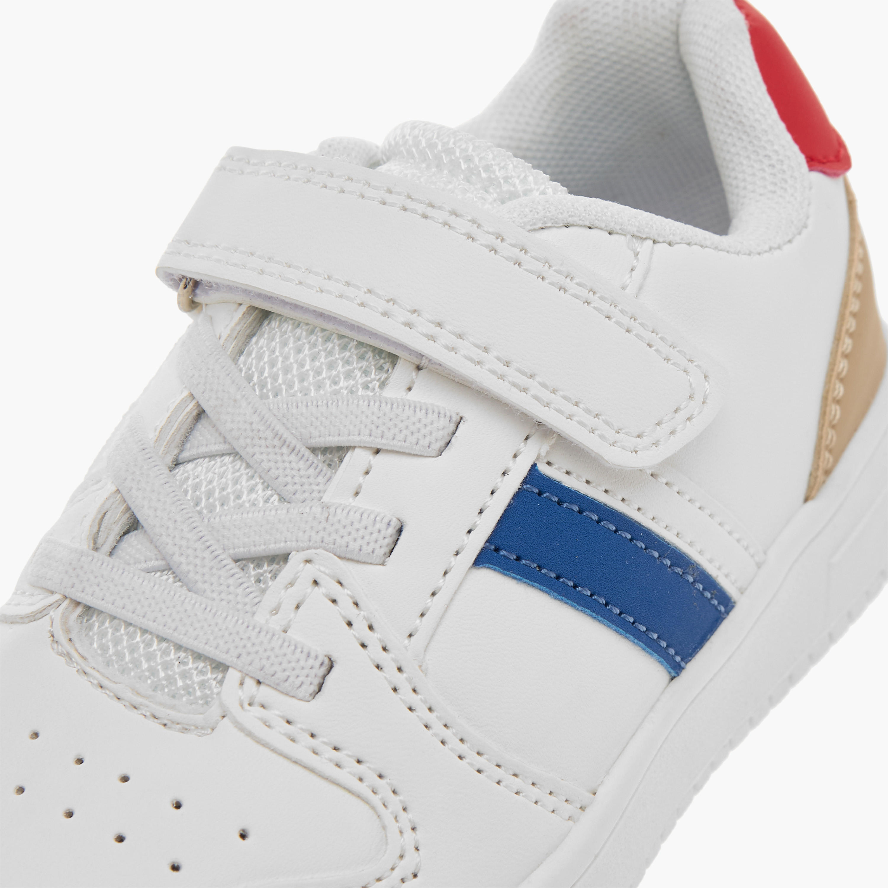 LBL by Shoexpress Colourblock Sneakers with Hook and Loop Closure-boys-shoes-sneakers-image-4