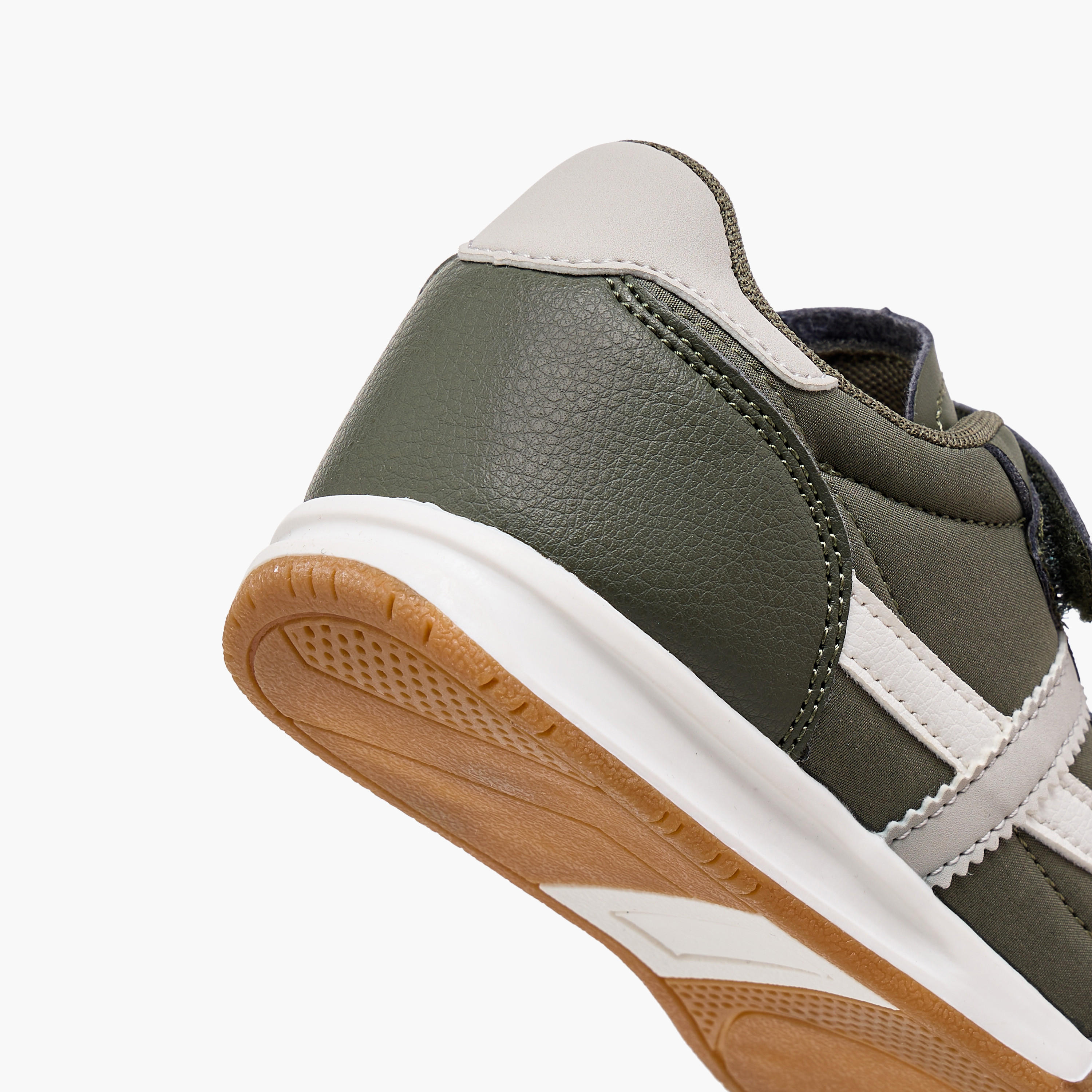 LBL by Shoexpress Panelled Sneakers with Hook and Loop Closure-boys-shoes-sneakers-image-5