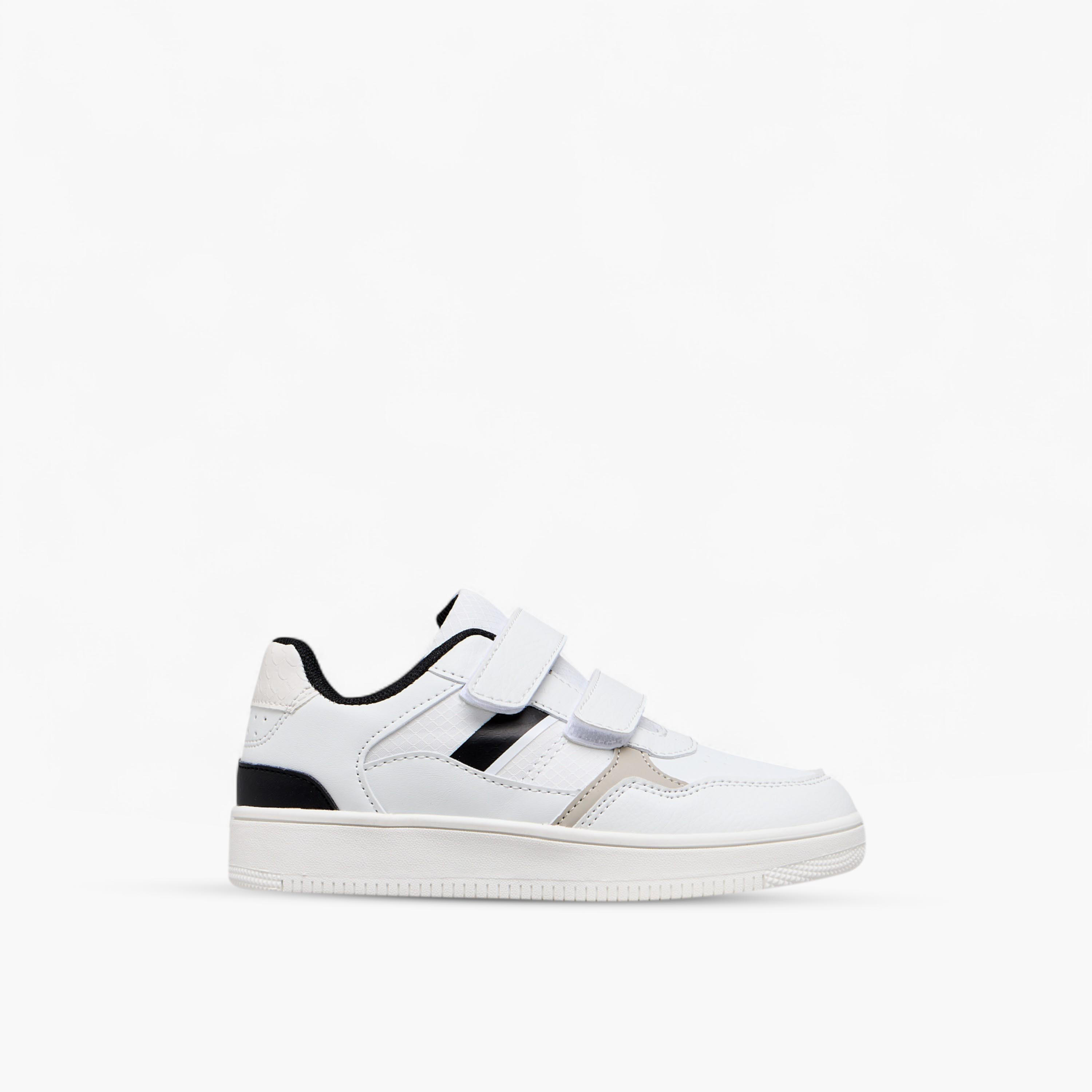 LBL by Shoexpress Panelled Sneakers with Hook and Loop Closure-boys-shoes-sneakers-image-3