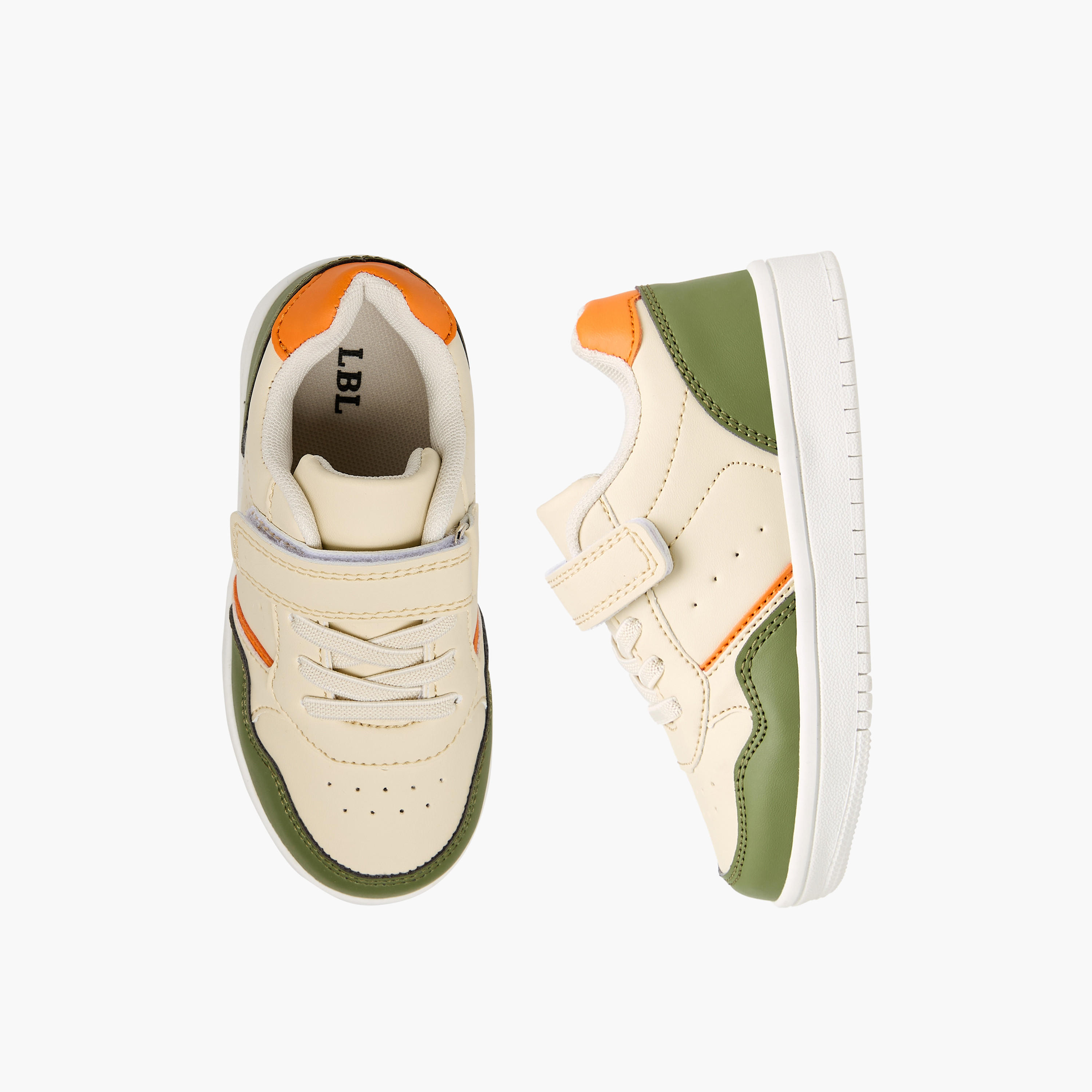 حذاء سنيكرز بشريط إغلاق لاصق للأولاد من إل بي إل من شو إكسبريس-boys-shoes-sneakers-image-1