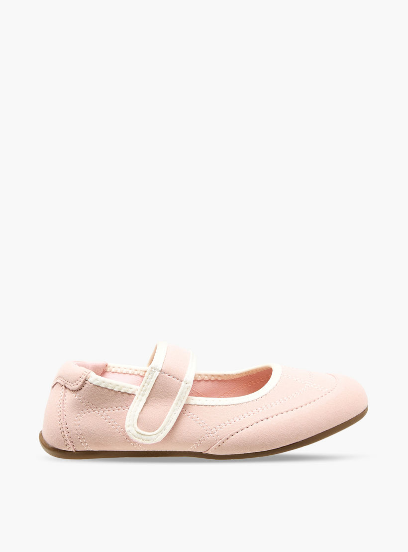 حذاء ماري جين بشريط إغلاق لاصق للبنات من ليتل ميسي-girls-shoes-maryjanes-image-3