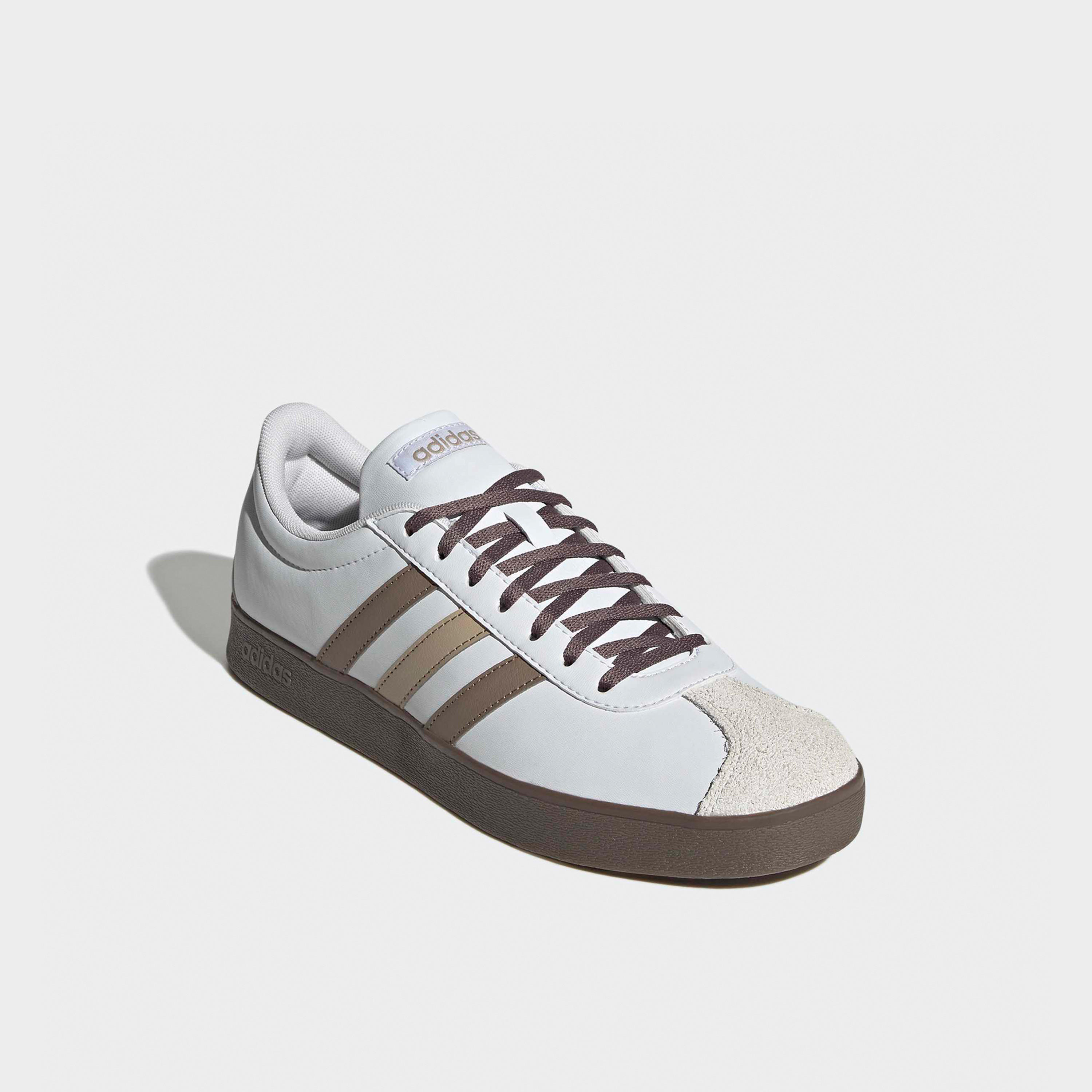 Adidas Men VL Court Base Lace-Up Ankle Sneakers-men-shoes-sneakers-image-1