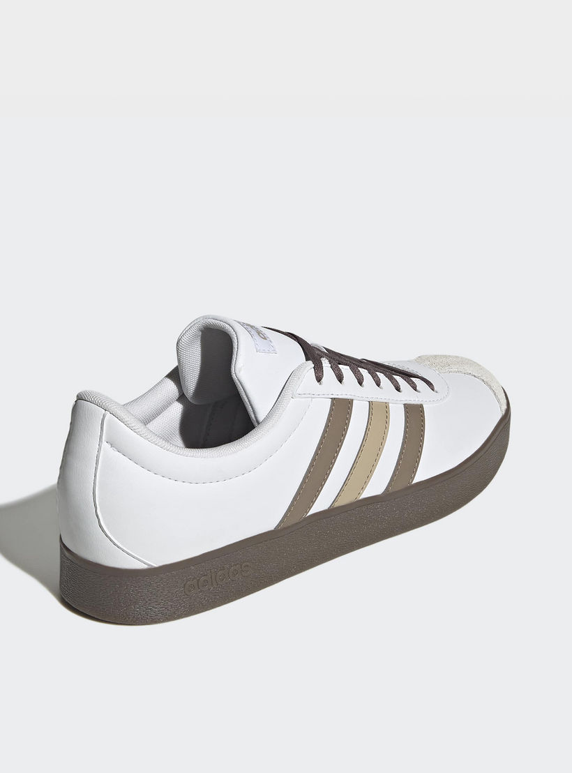 Adidas Men VL Court Base Lace-Up Ankle Sneakers-men-shoes-sneakers-image-7