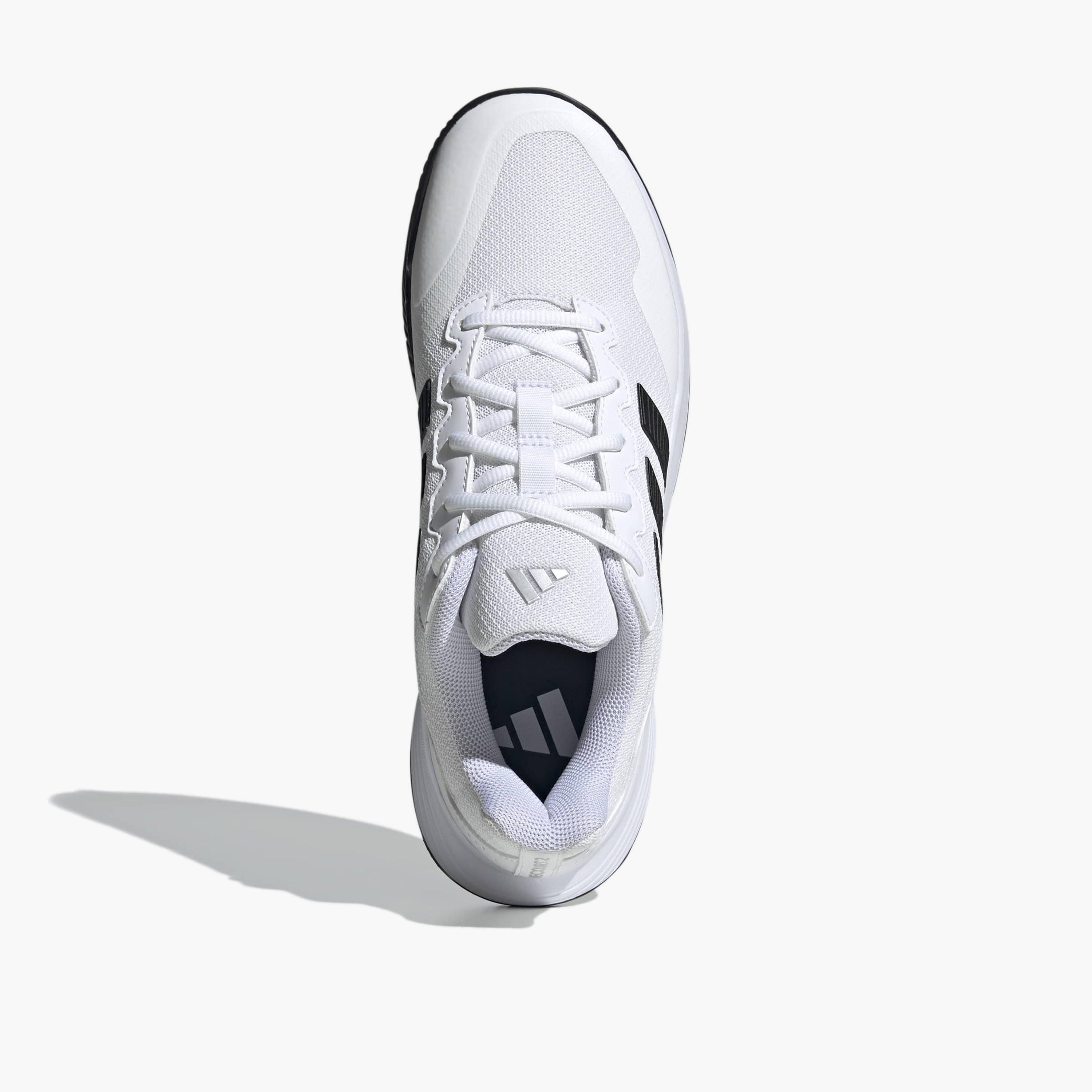 Adidas Men Gamecourt Lace-Up Tennis Shoes-sports-men-shoes-image-4