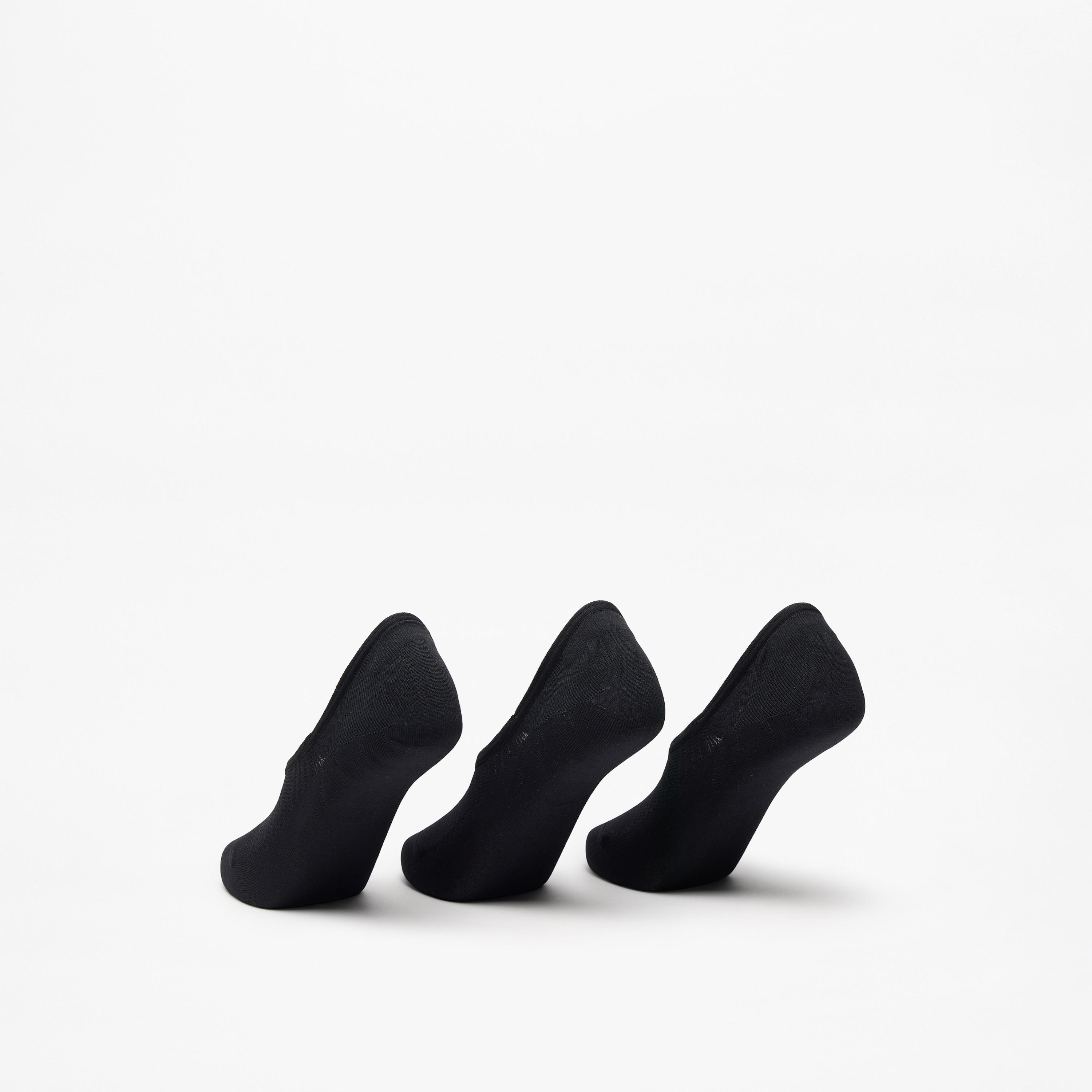 Flora Bella Textured No Show Socks - Set of 3-women-socksandstockings-image-3