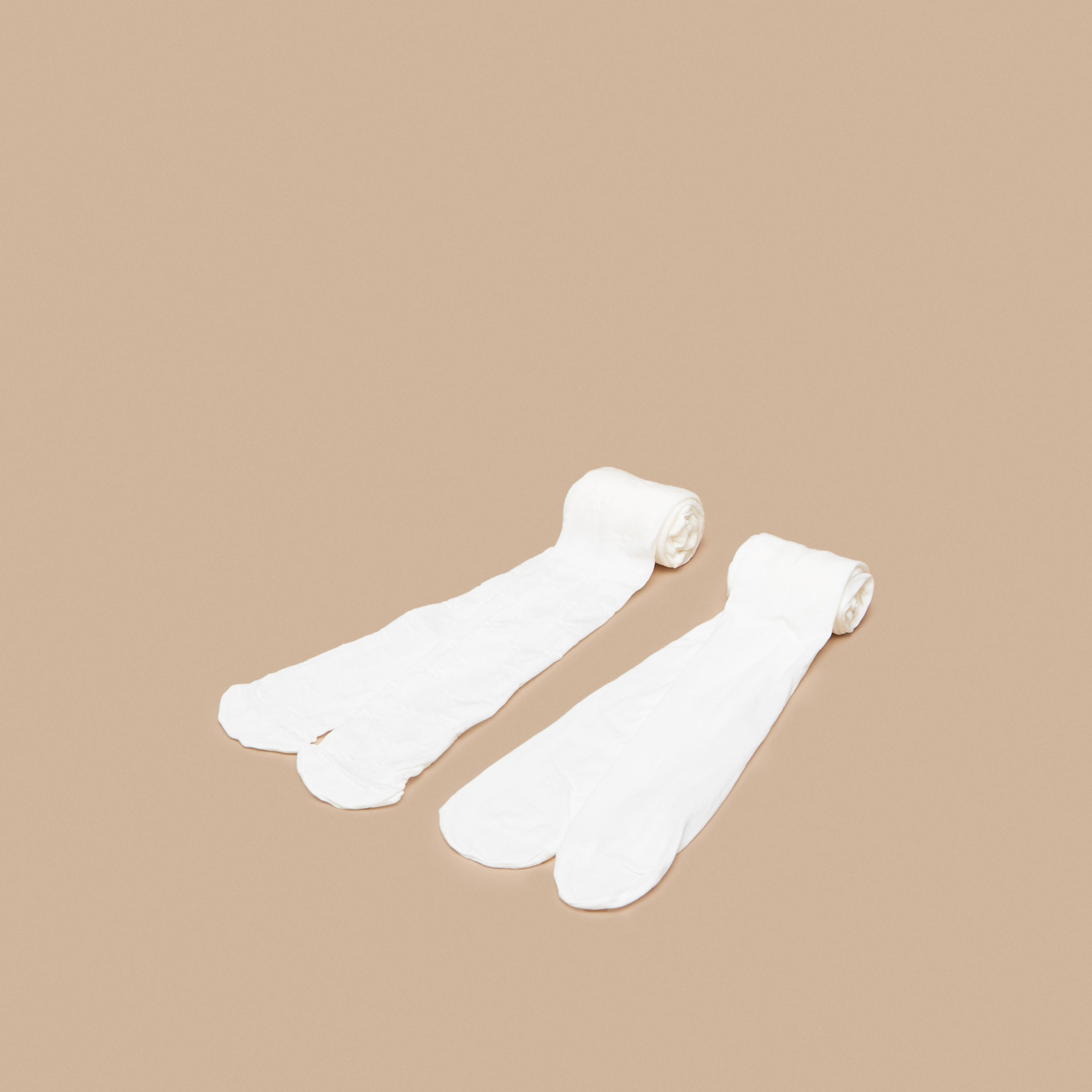 Little Missy Solid Tights - Set of 2-girls-accessories-socks-image-1