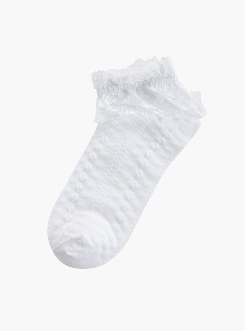 Juniors Lace Detail Socks - Set of 3-girls-accessories-socks-image-2