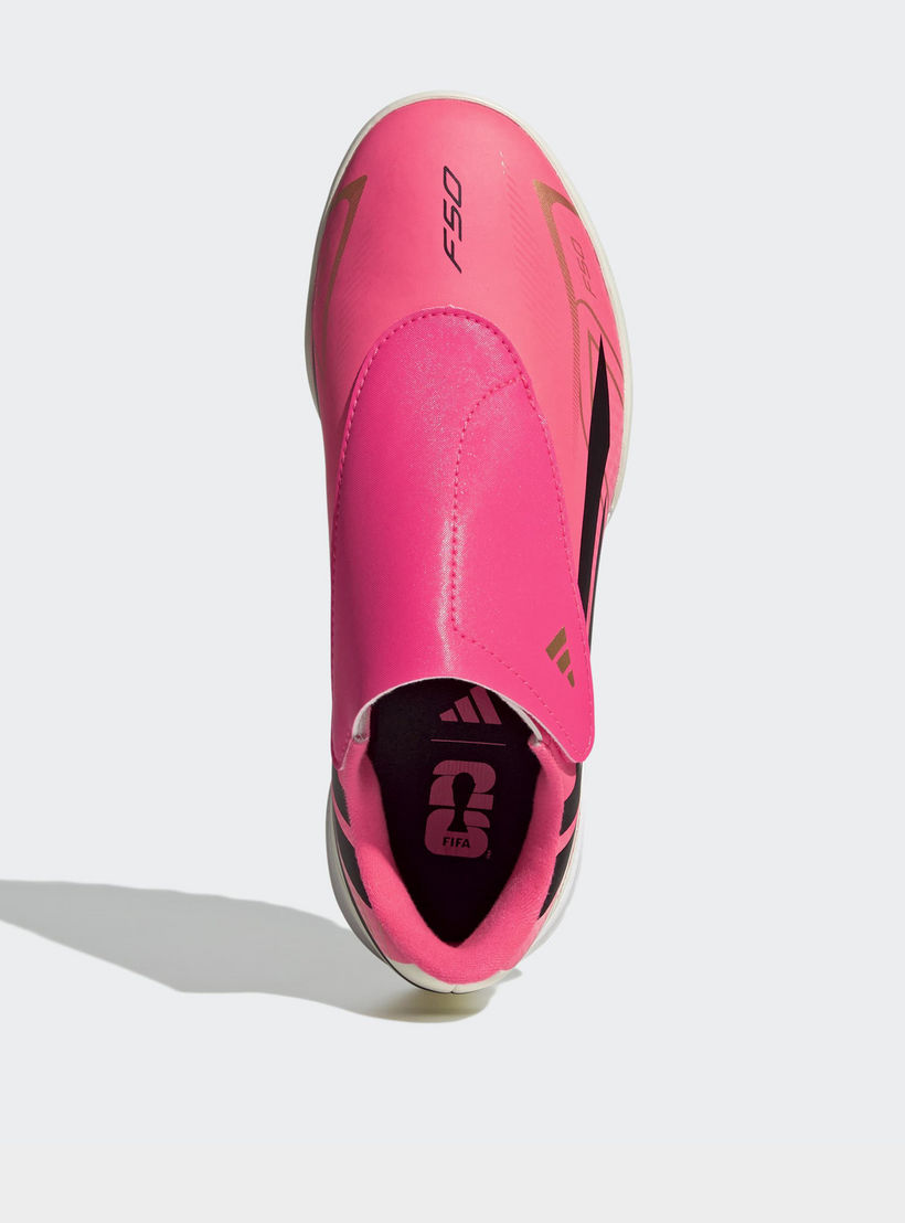 حذاء كرة قدم أطفال تي إف بحلقة هوك آند لوب من أديداس - إف 50 هايبر فاست كلوب-sports-boys-shoes-image-3