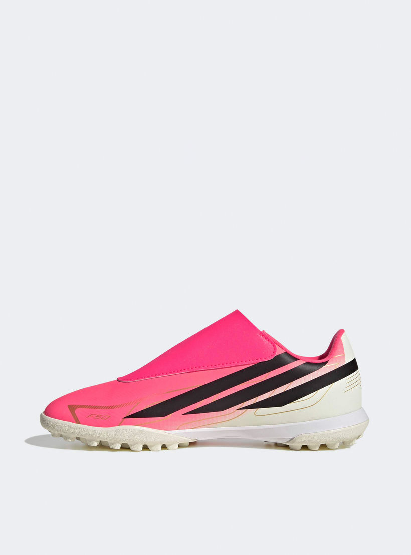 حذاء كرة قدم أطفال تي إف بحلقة هوك آند لوب من أديداس - إف 50 هايبر فاست كلوب-sports-boys-shoes-image-5