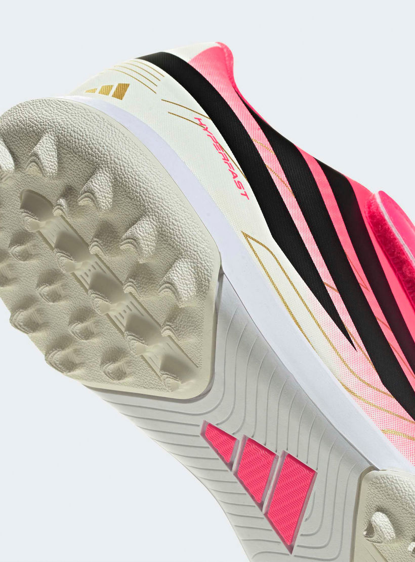 حذاء كرة قدم أطفال تي إف بحلقة هوك آند لوب من أديداس - إف 50 هايبر فاست كلوب-sports-boys-shoes-image-6