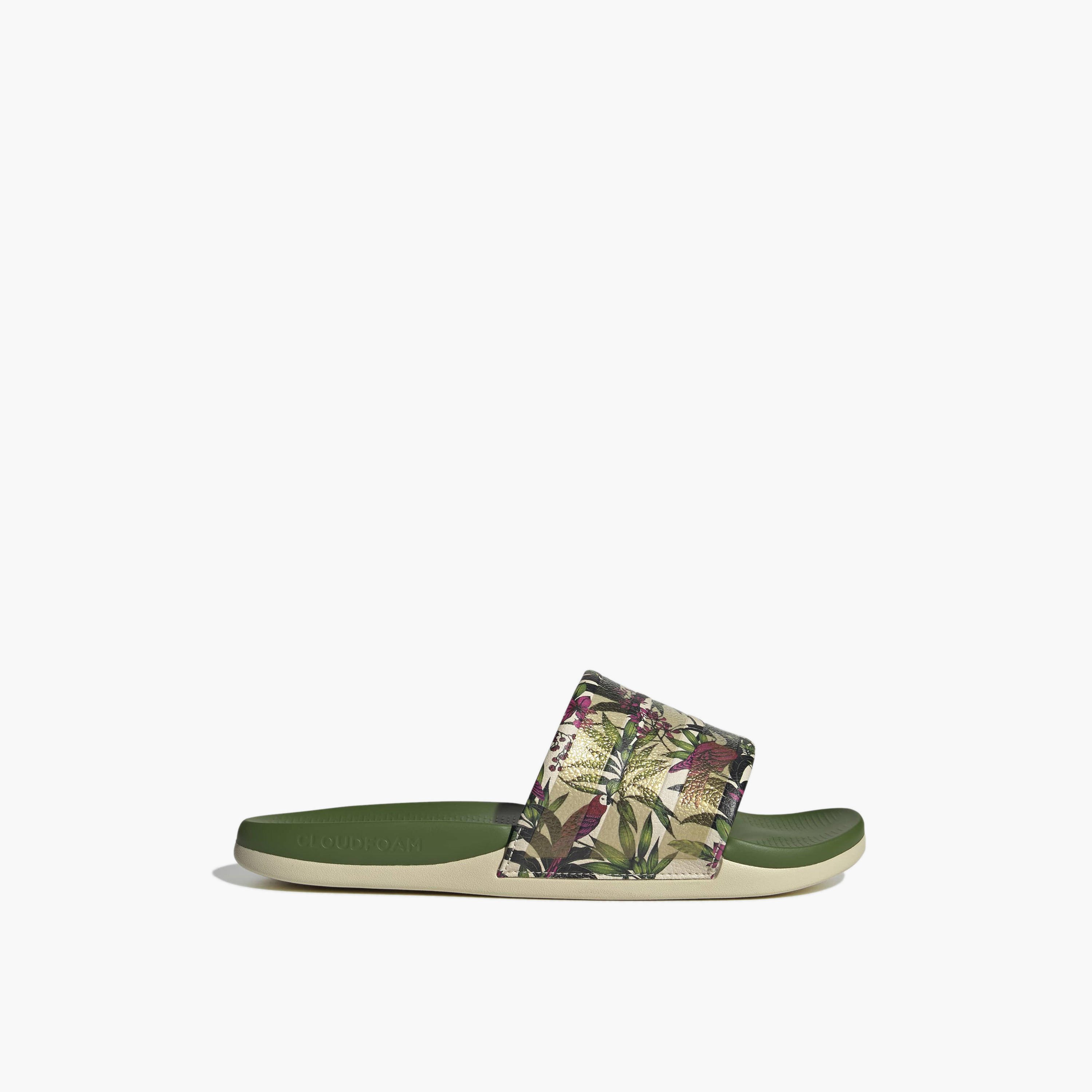 Adidas Women Adilette Comfort 2.0 Floral Print Slides-women-shoes-flipflopsandslides-image-2